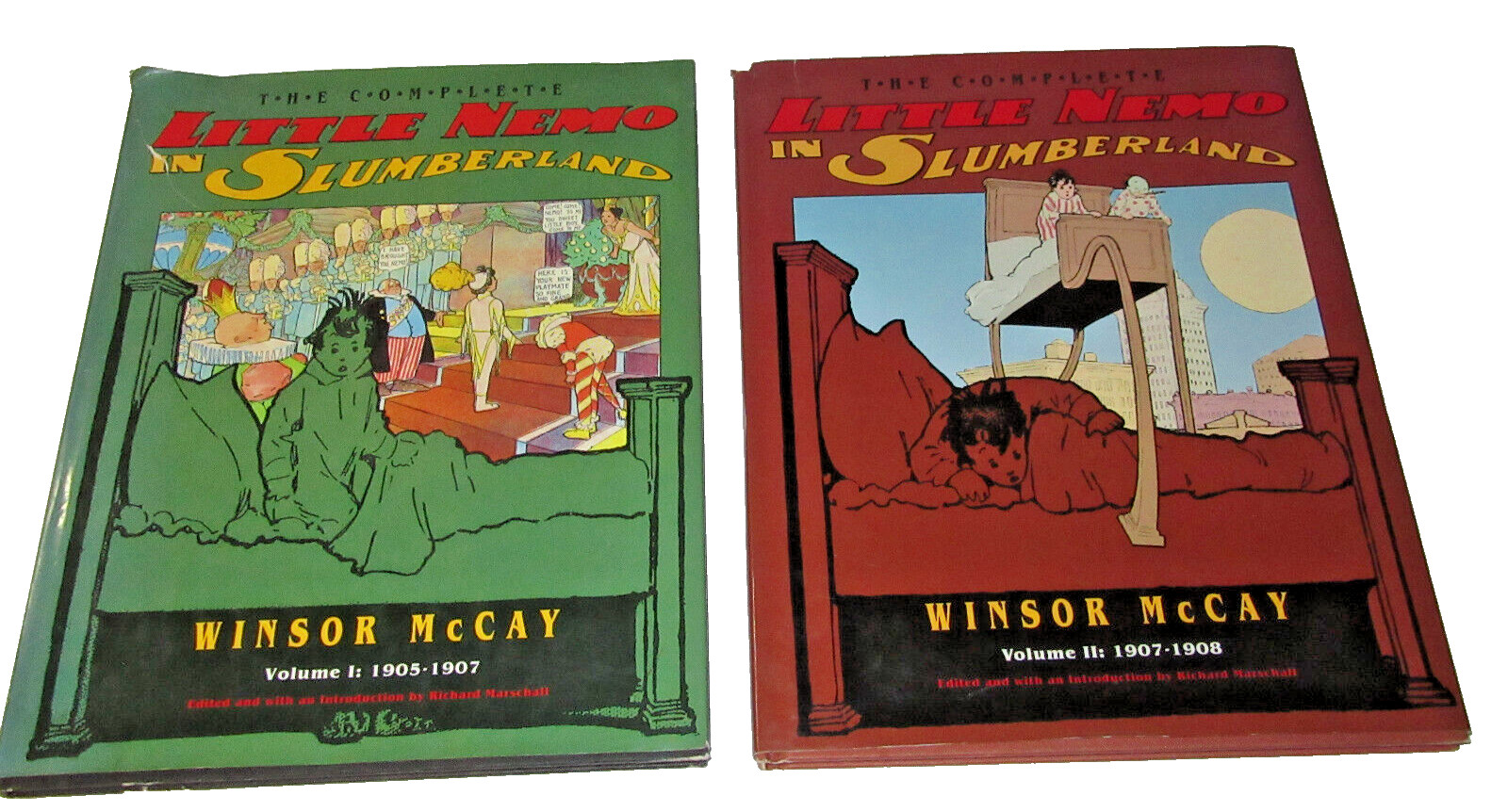 The Complete Little Nemo Slumberland Volume 1 1905-1907 & II 1907-1908 McCay