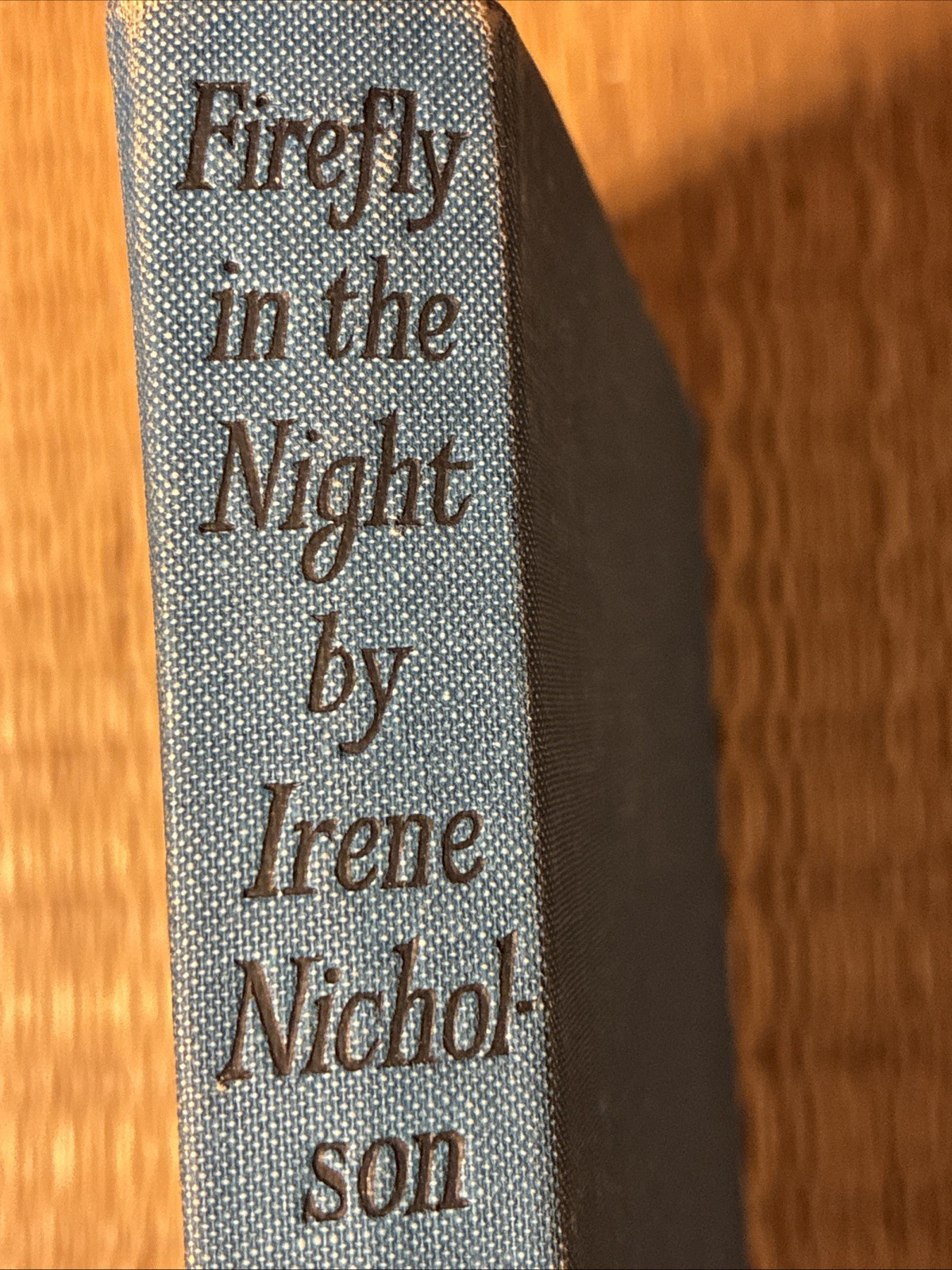 Firefly In The Night Irene Nicholson 1959 1st Ed HB Mexican Poetry