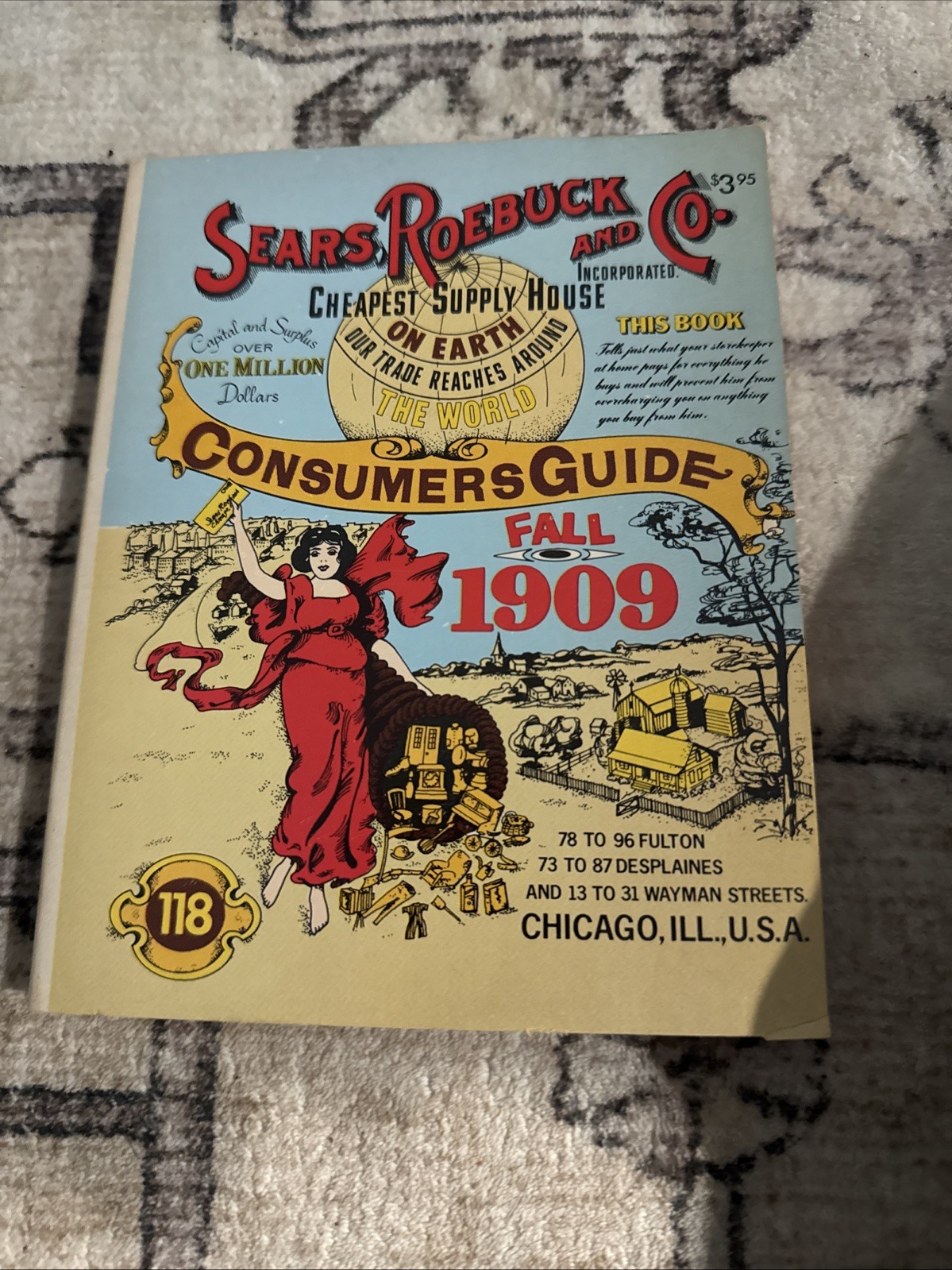 Sears, Roebuck and Co. Consumer’s Guide Fall 1909, Ventura Books 1979 Paperback
