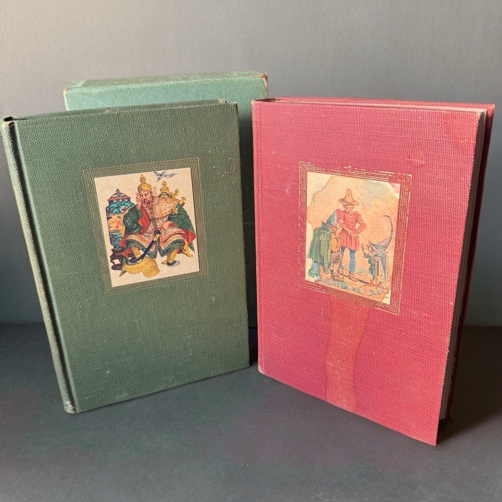 1945 Grimm & Andersen Fairy Tales Szyk Kredel 2 Vol Boxed Set