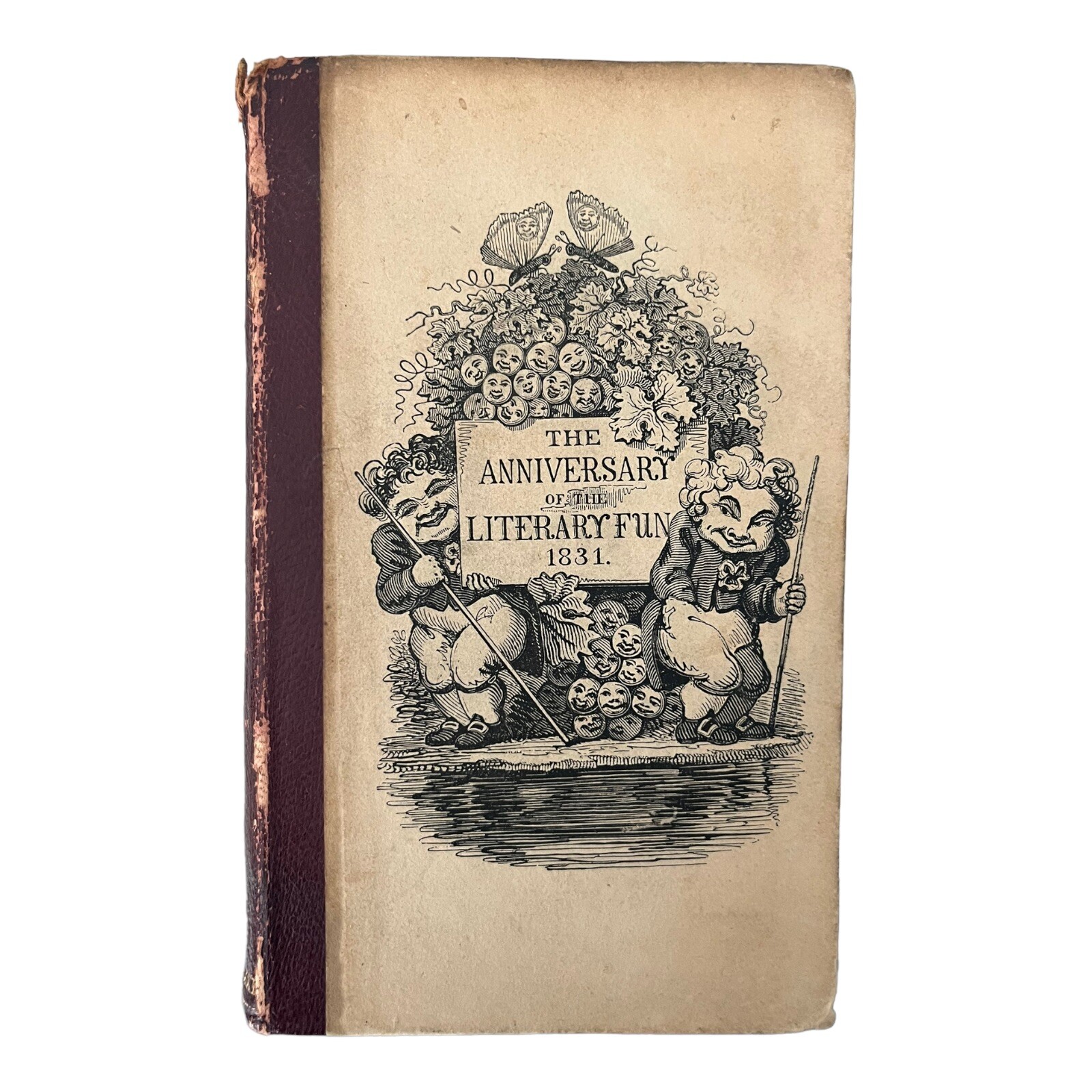 1831 The Anniversary Of Literary Fun Comic Annual Humor Book Thomas Hood London