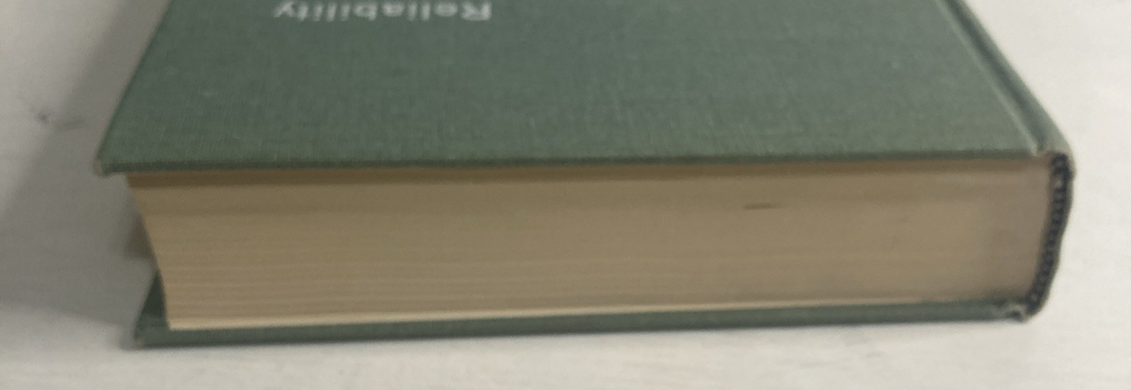 Reliability Engineering Edited By William H. Von Alven HC Book Prentice-Hall
