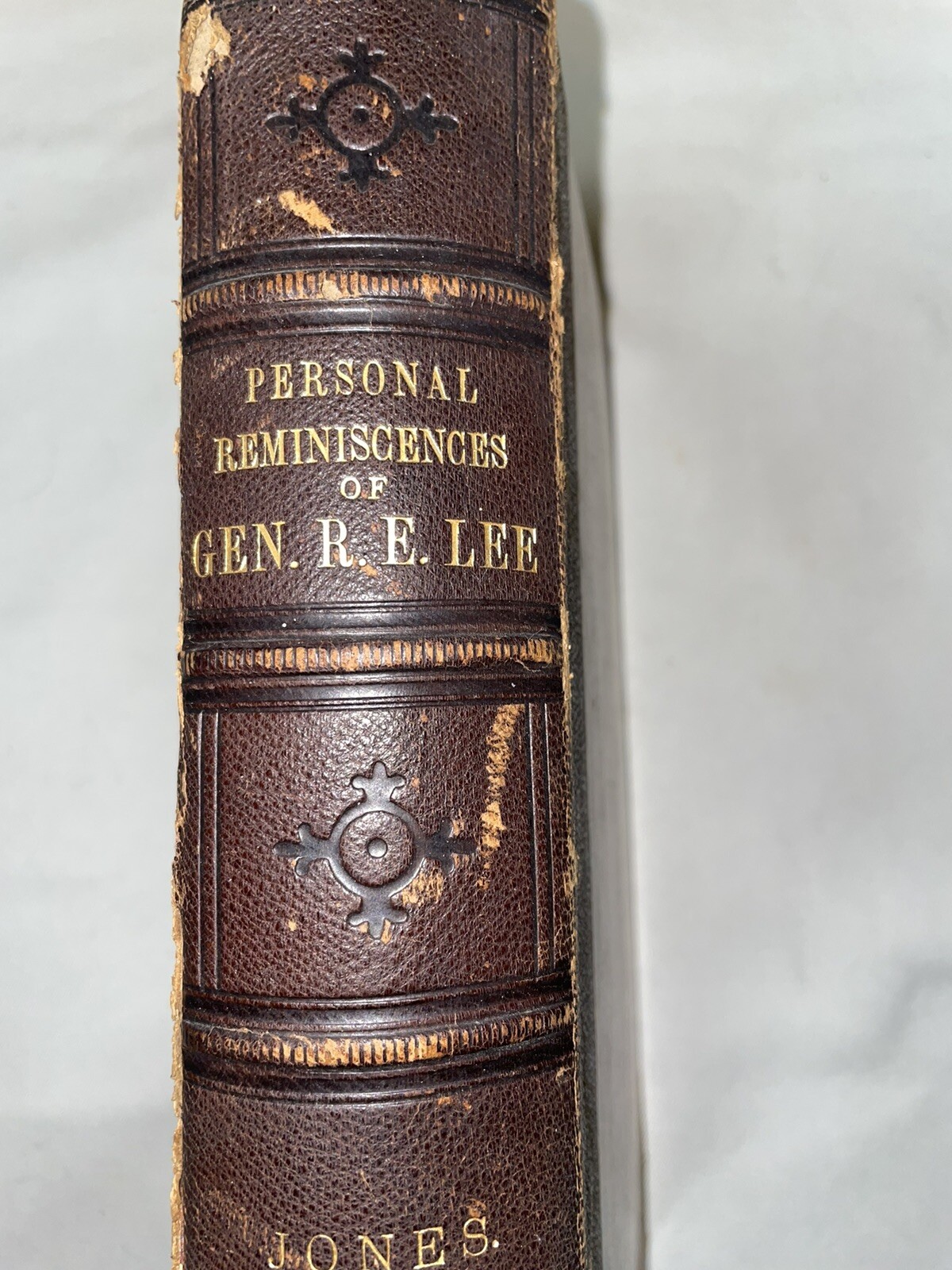 Personal Reminiscences of GEN. ROBERT E. LEE 1875 Book by Rev. J. William Jones