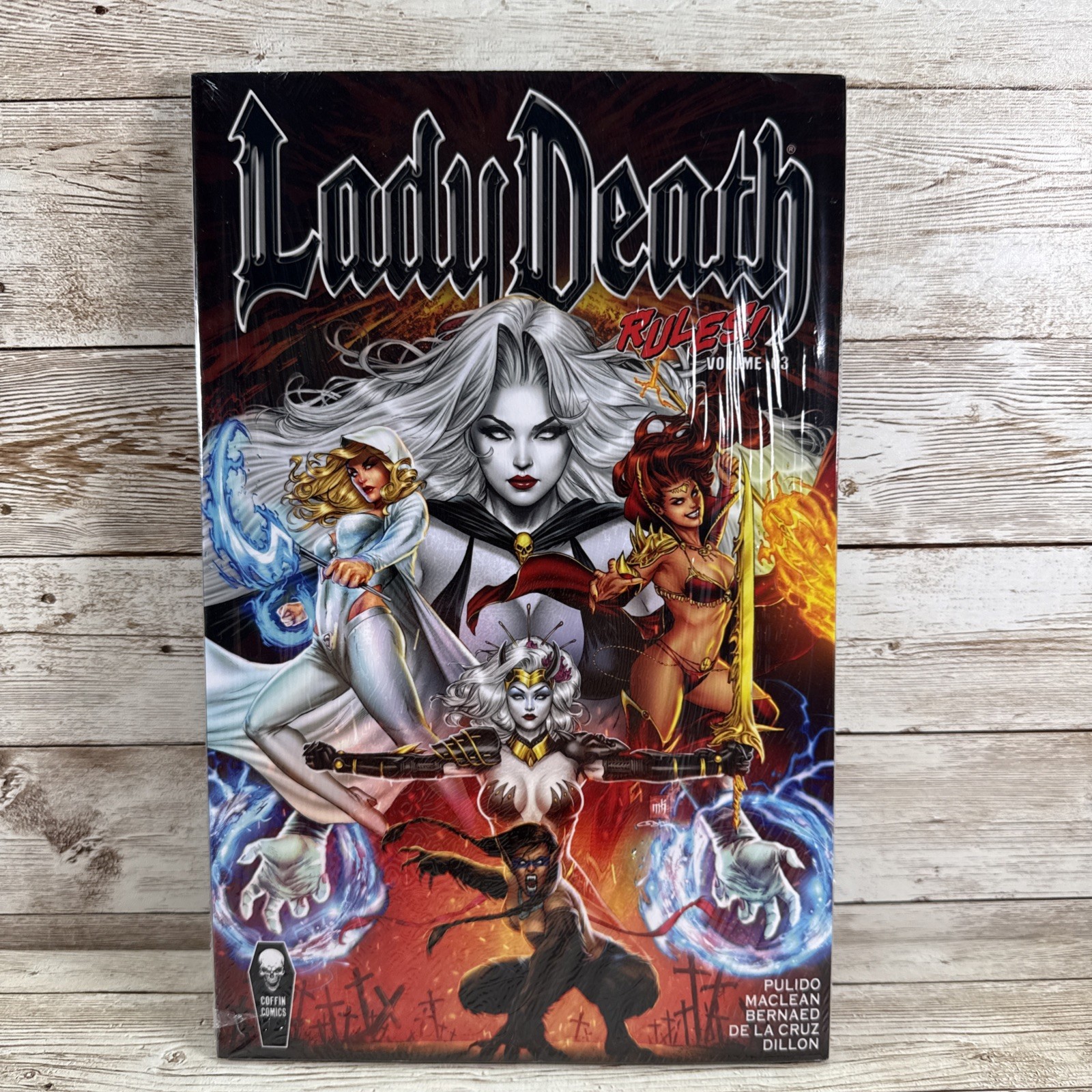 Lady Death Rules Vol 3 Coffin Comics TPB Pulido Fantasy Horror Trade