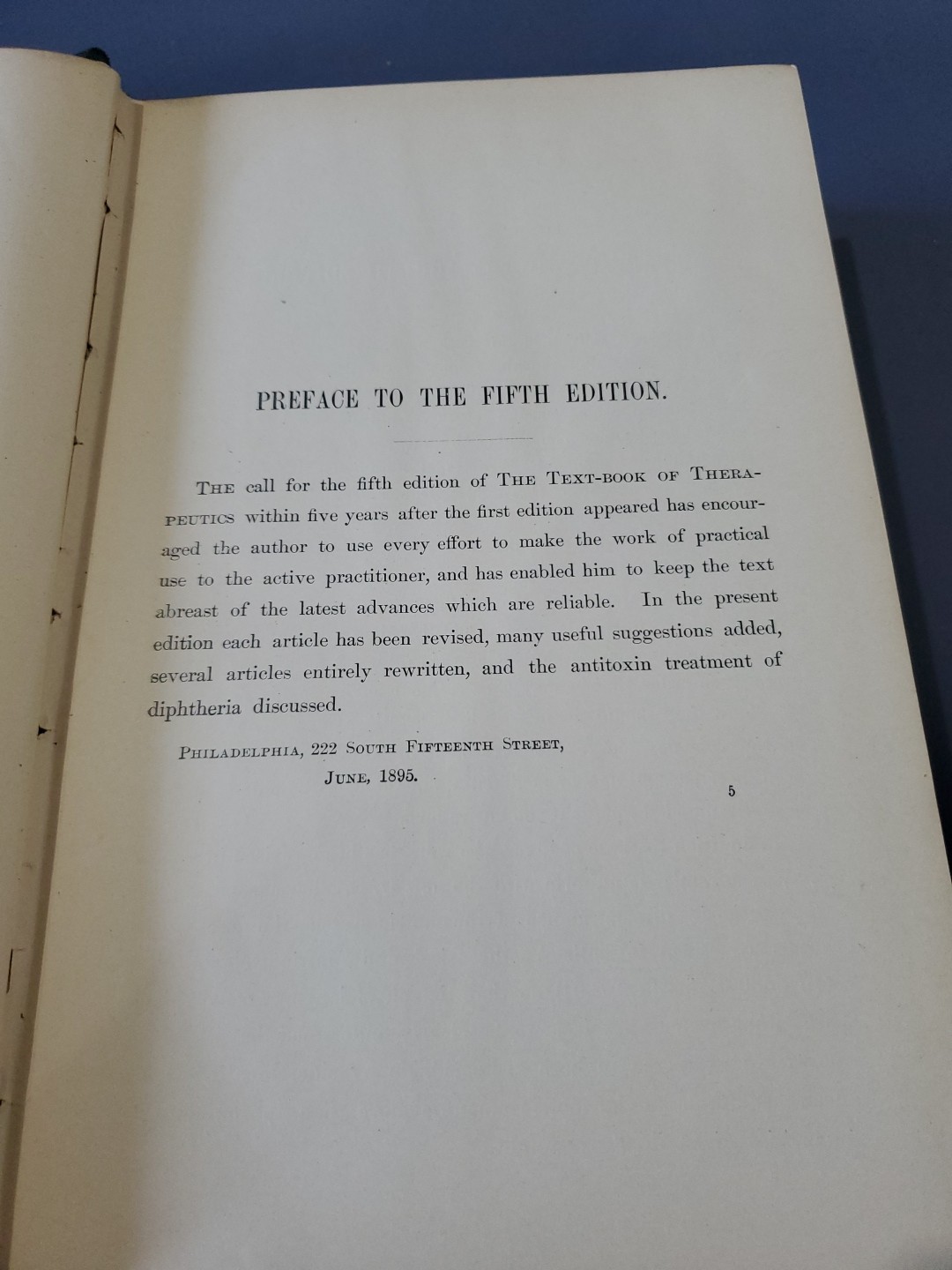 Practical Therapeutics By Hobart Hare 1895 Lea Brothers 5th Edition