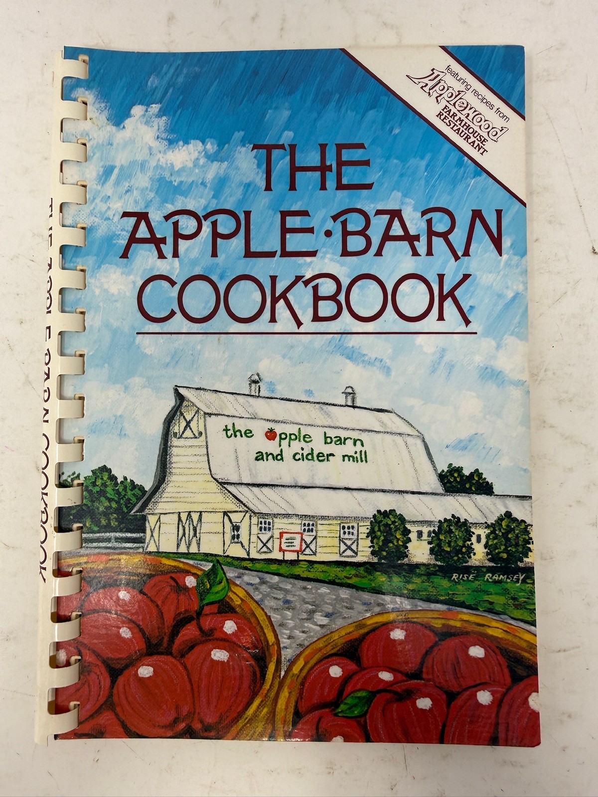 The Apple Barn Cookbook Spiral 1983 Applewood Recipes