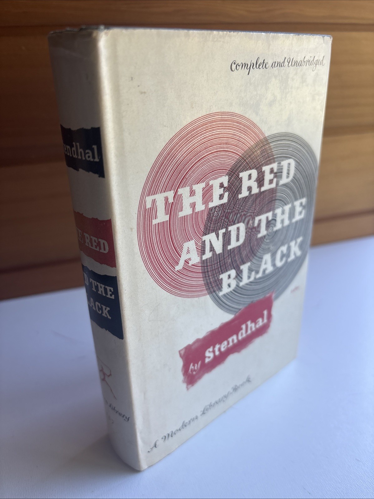 The Red And The Black by Stendhal (Hardcover 1953 Modern Library Classic #157)
