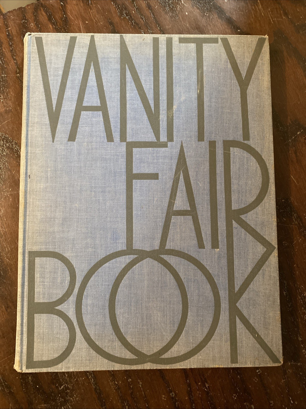VANITY FAIR BOOK Blue Cover 1931 The John Day Company Illustrated