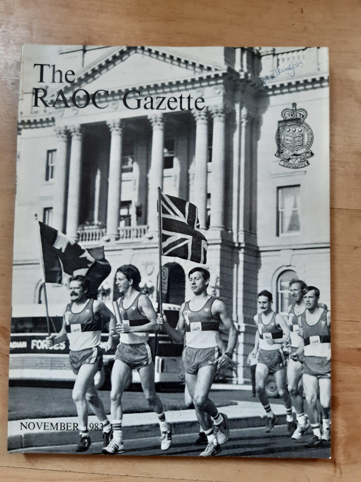 THE RAOC ROYAL ARMY ORDNANCE CORPS GAZETTE NOVEMBER 1983 / xv