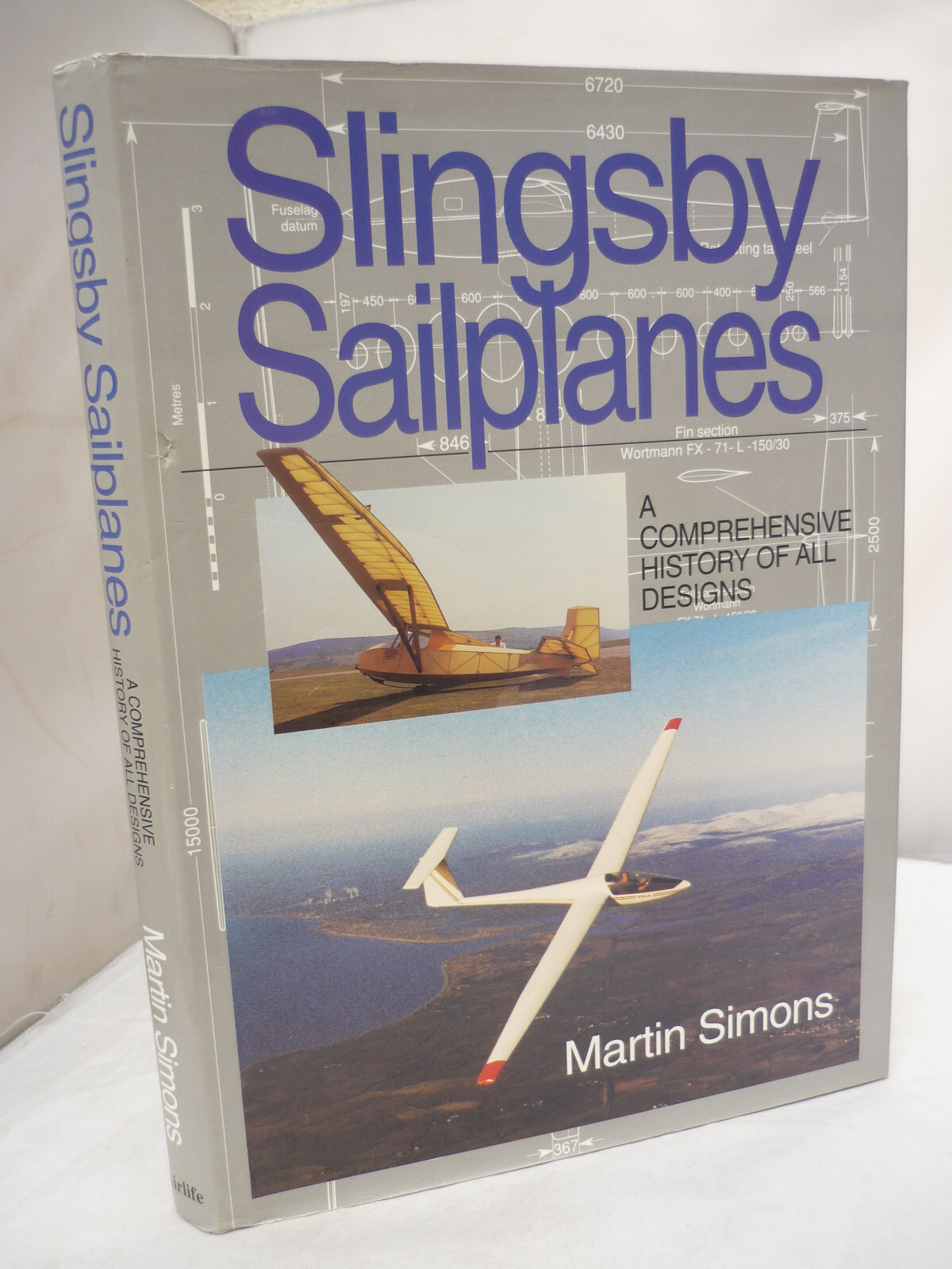 Slingsby Sailplanes by Martin Simons HB DJ 1996 Illustrated