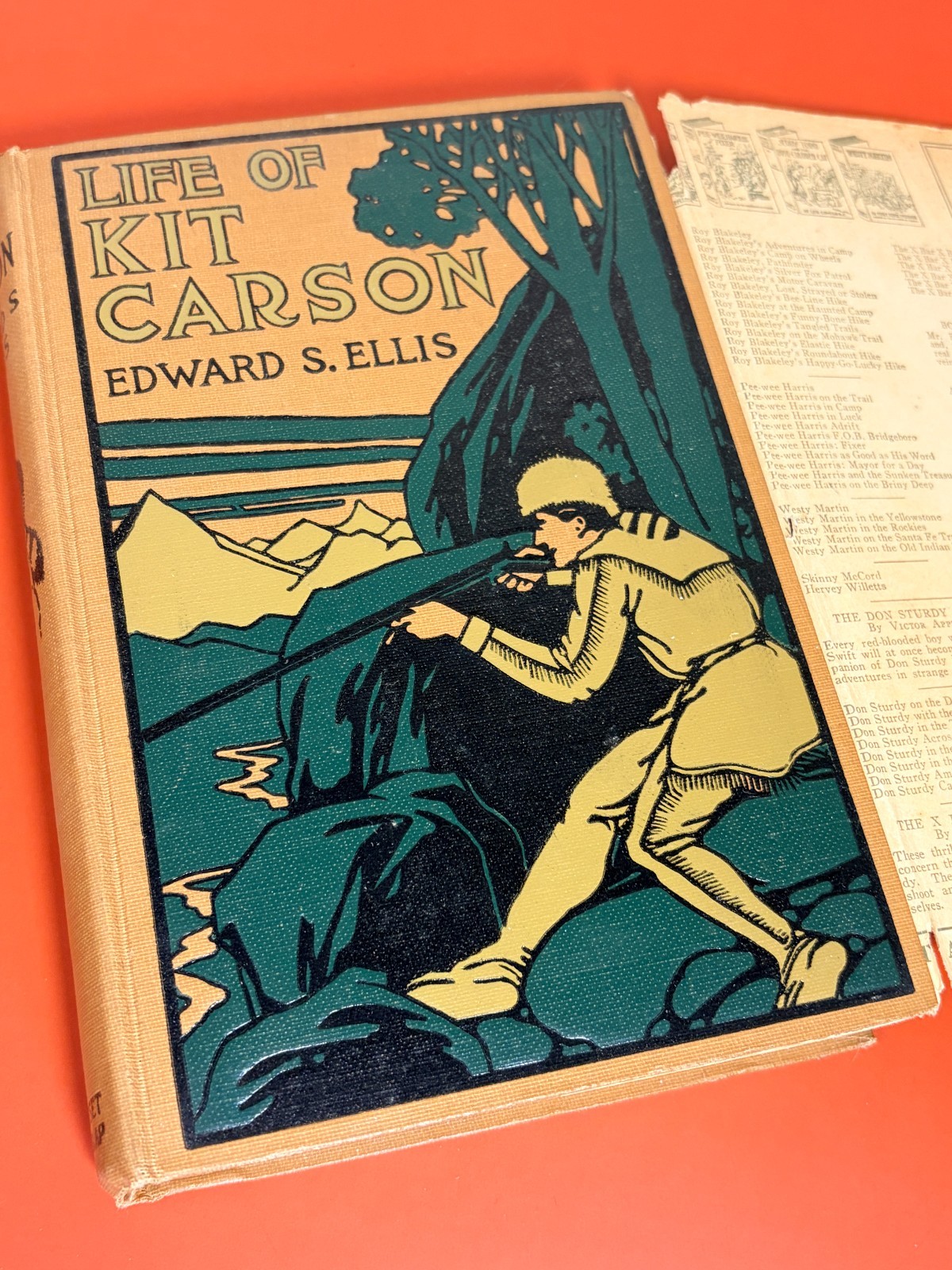 Life of Kit Carson by Edward S Ellis 1889 Book