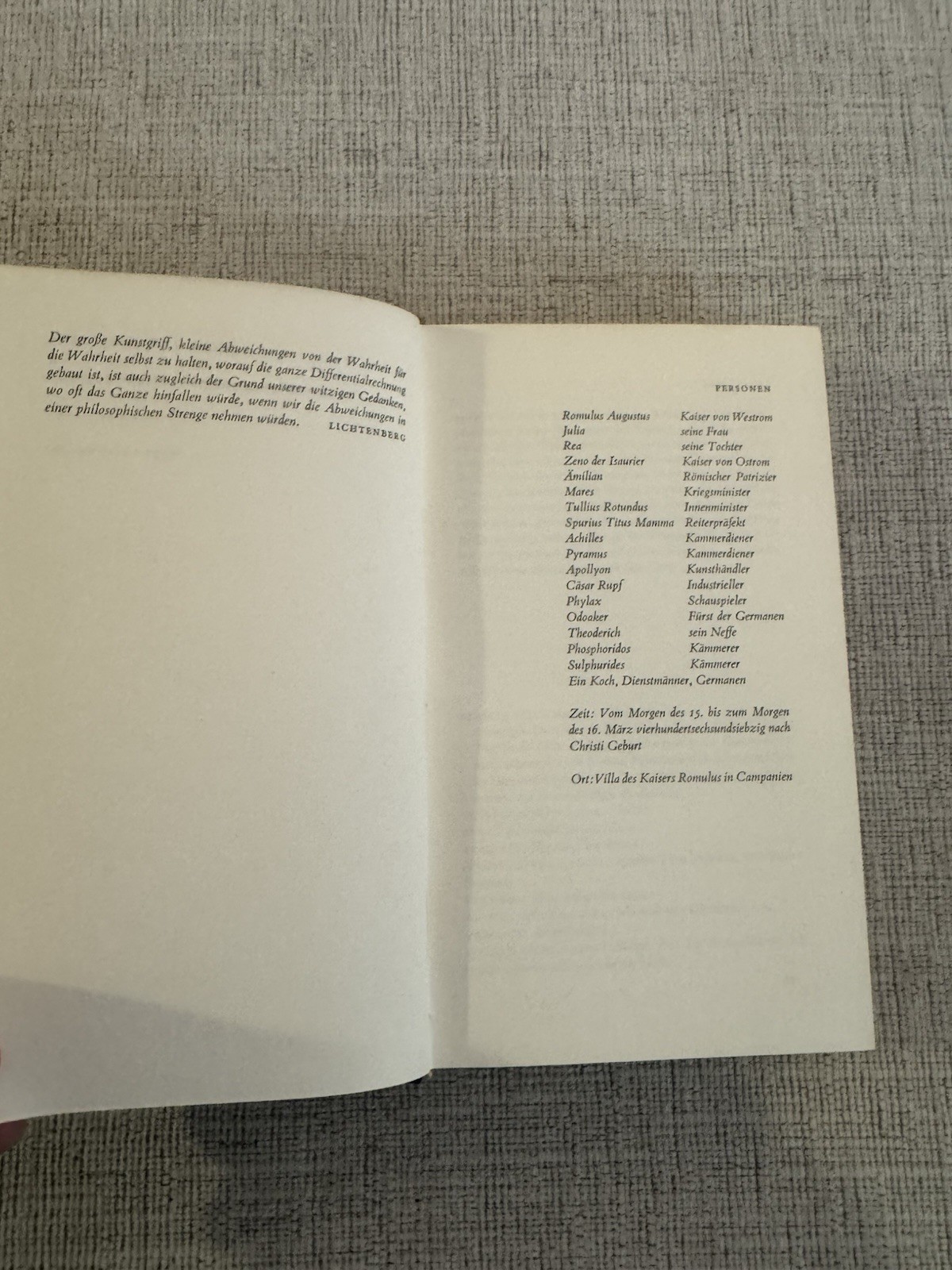 Signed Friedrich Dürrenmatt Komödien I 1957 HC German Die Arche Zürich