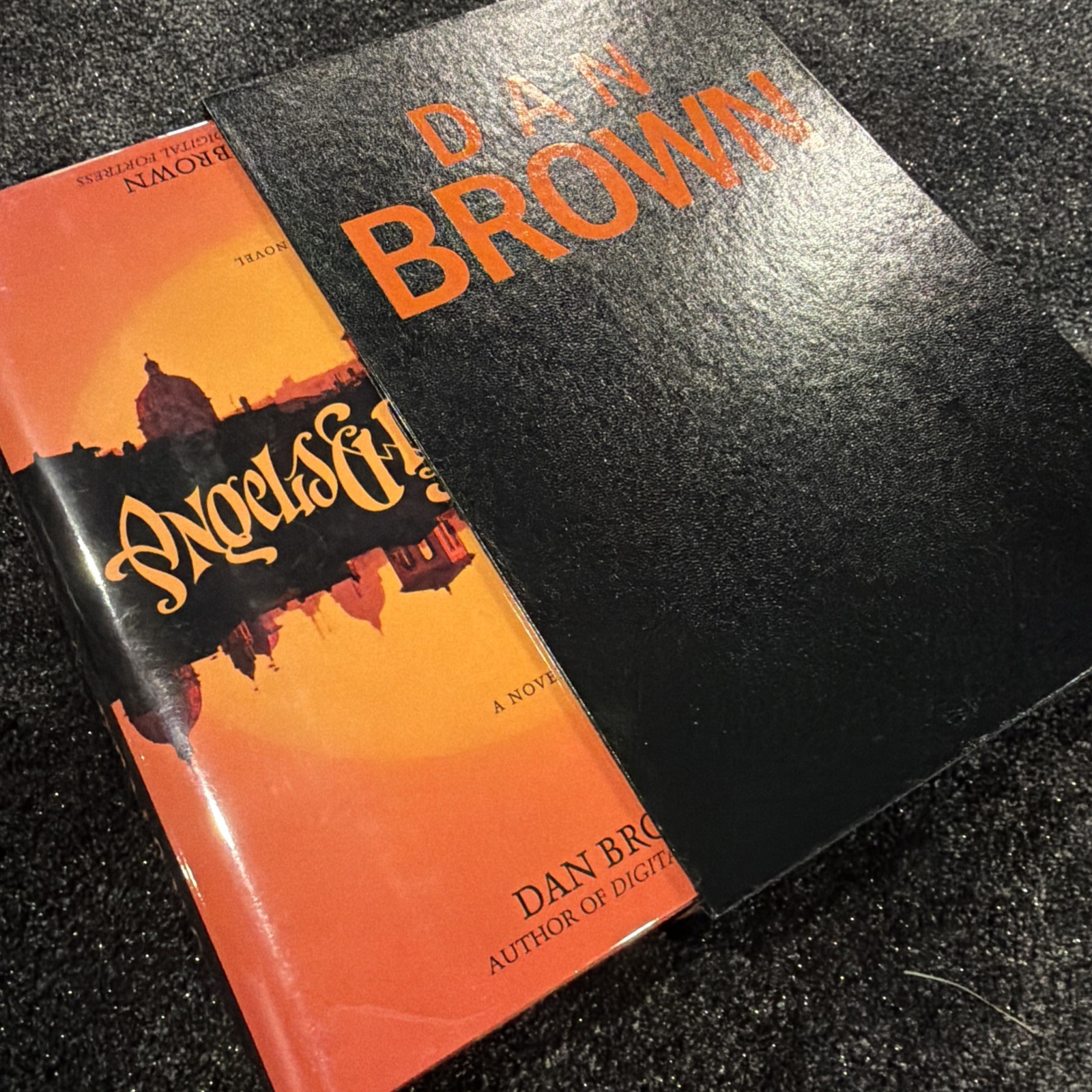 Dan Brown Collection 1/1 signed Digital Fortress, Da Vinci Code, Angels & Demons
