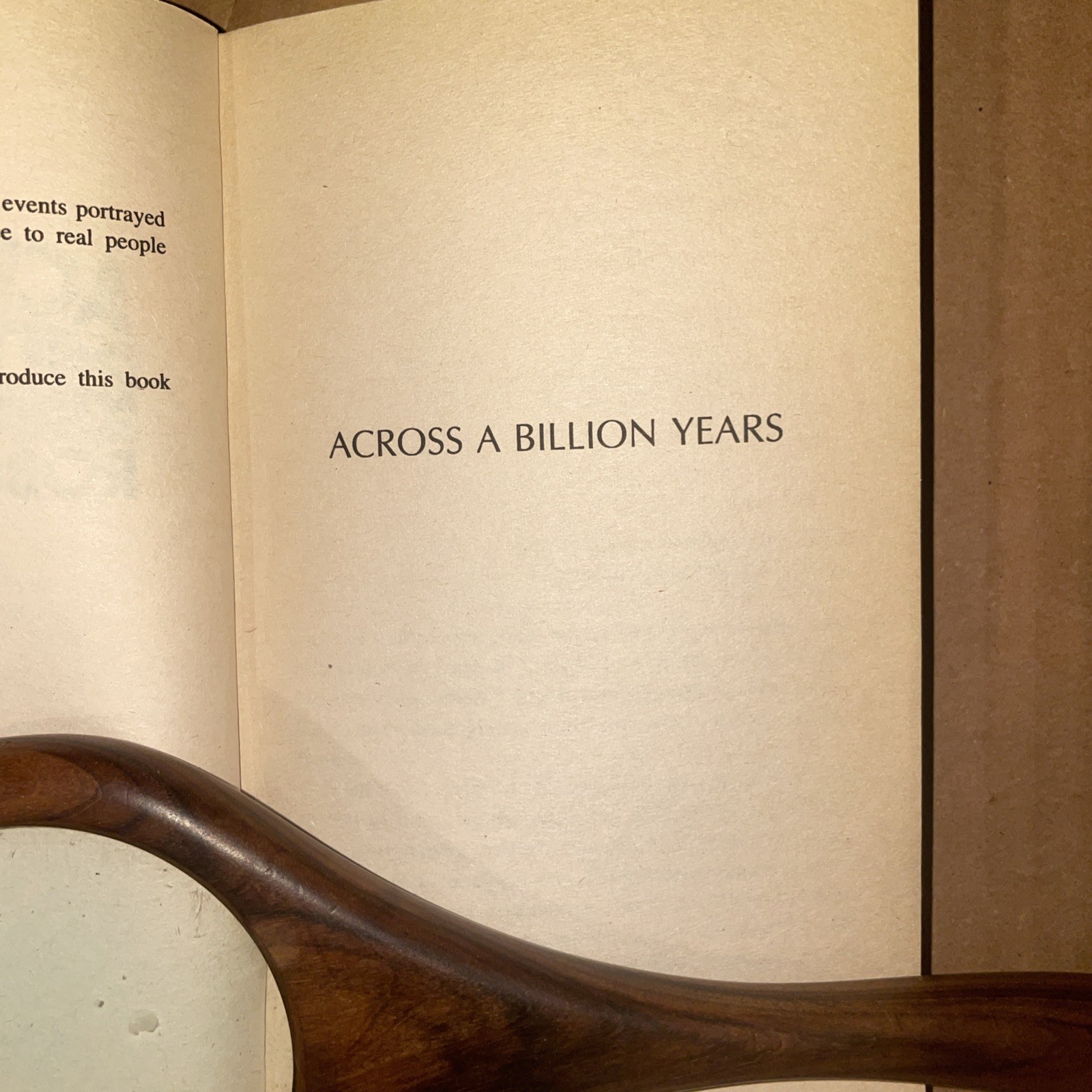 Across a Billion Years by Robert Silverberg