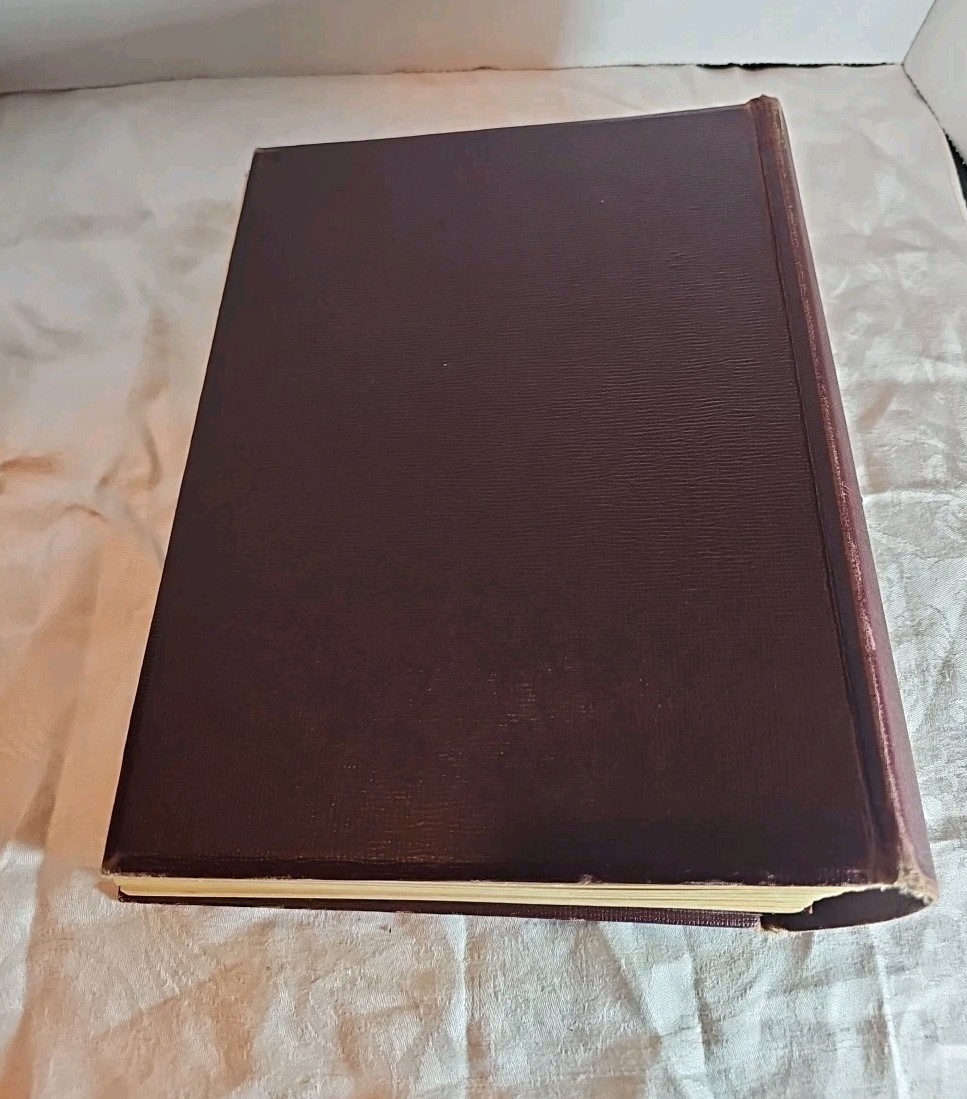 HOLY BIBLE King James Version KJV J. J. Little & Ives Co. 1959 Large Print HC