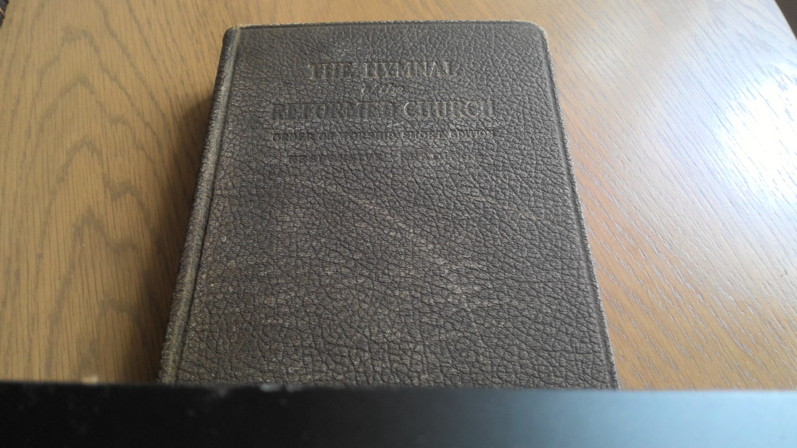 The Hymnal Of The Reformed Church Heidelberg Press 1944 HC Leather Bound Book