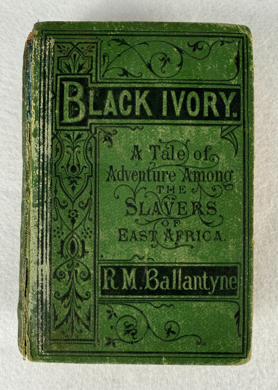 1873 Black Ivory by R.M. Ballantyne 1st Ed. Slavery Adventure East Africa RARE