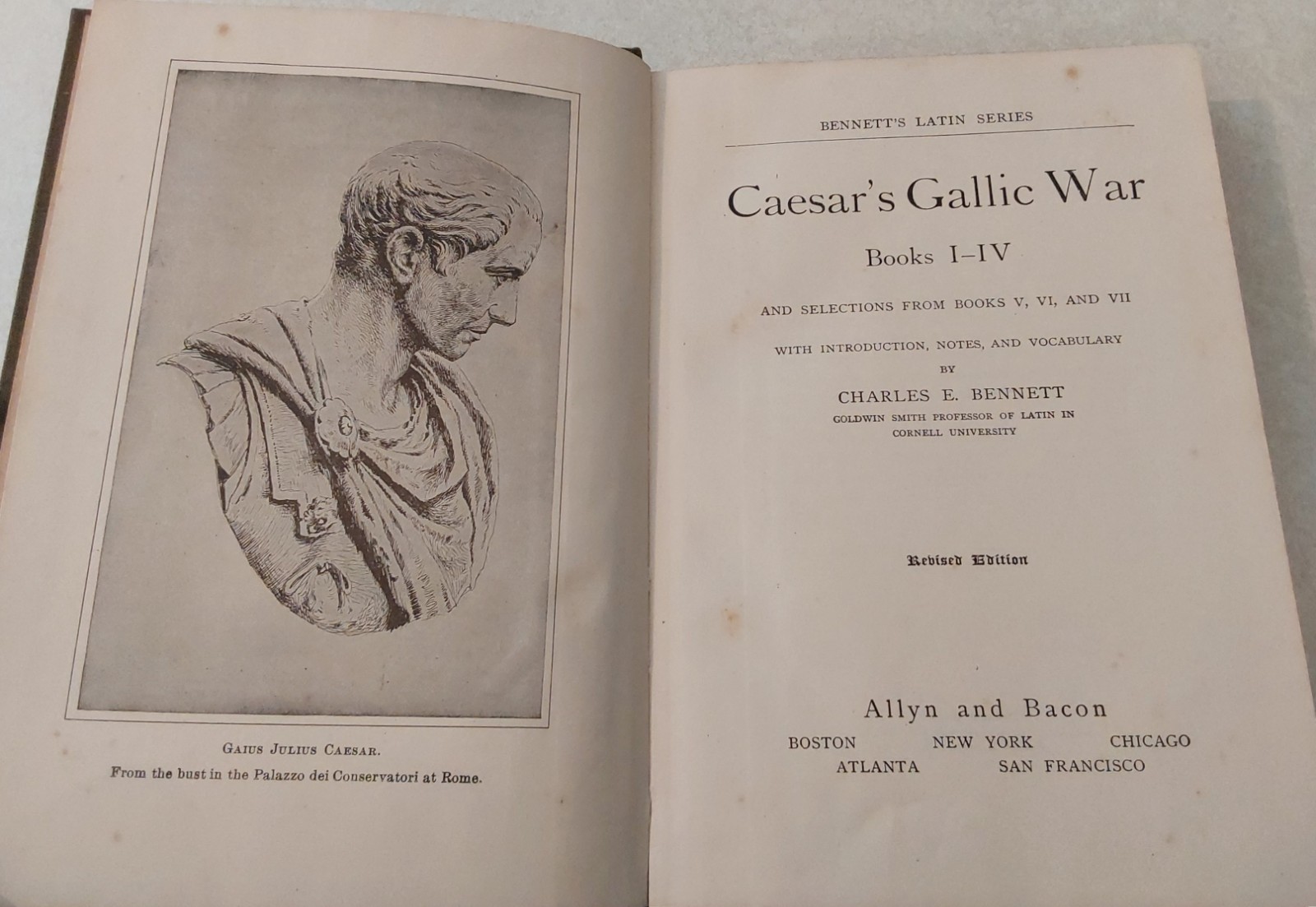 Caesar’s Gallic Wars Charles E. Bennett