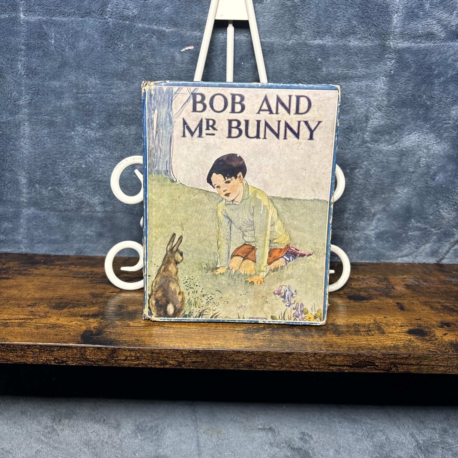Bob and Mr Bunny Ed by Mrs. Herbert Strang 1920 HC Antique Children’s Book