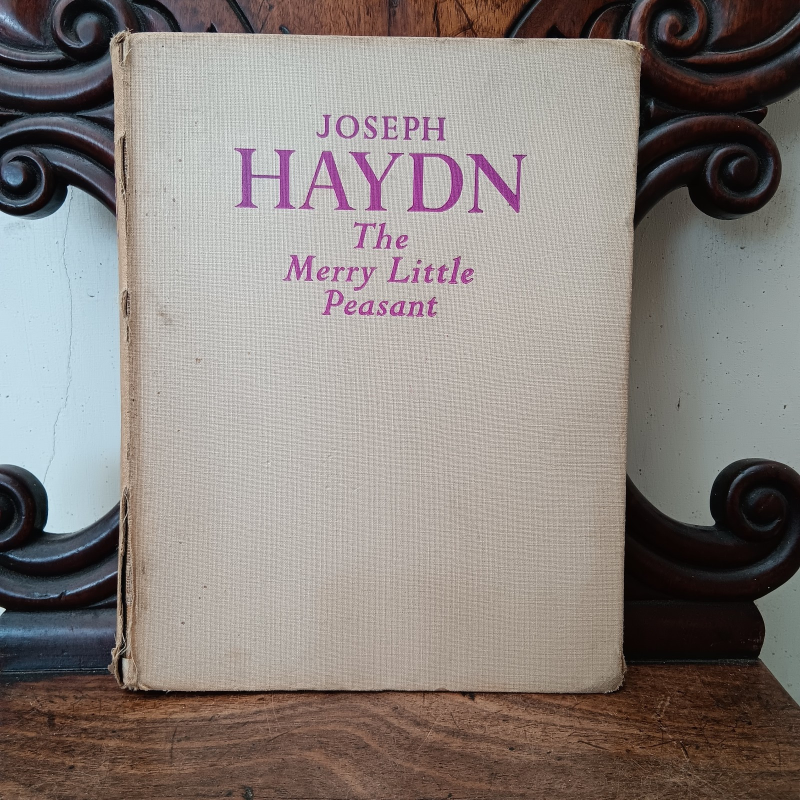 Joseph Haydn The Merry Little Peasant by Joseph Haydn, 1939, HB, Opal Wheeler
