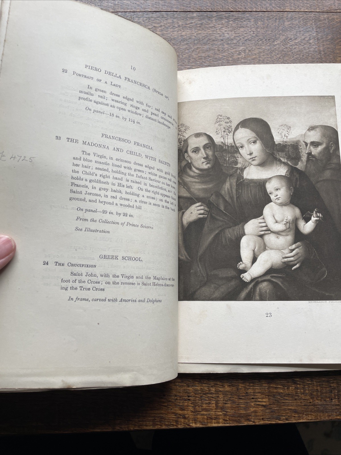 Collection Of Old Masters eg. J M W Turner Auctioned 1912 With Sold Prices-RARE