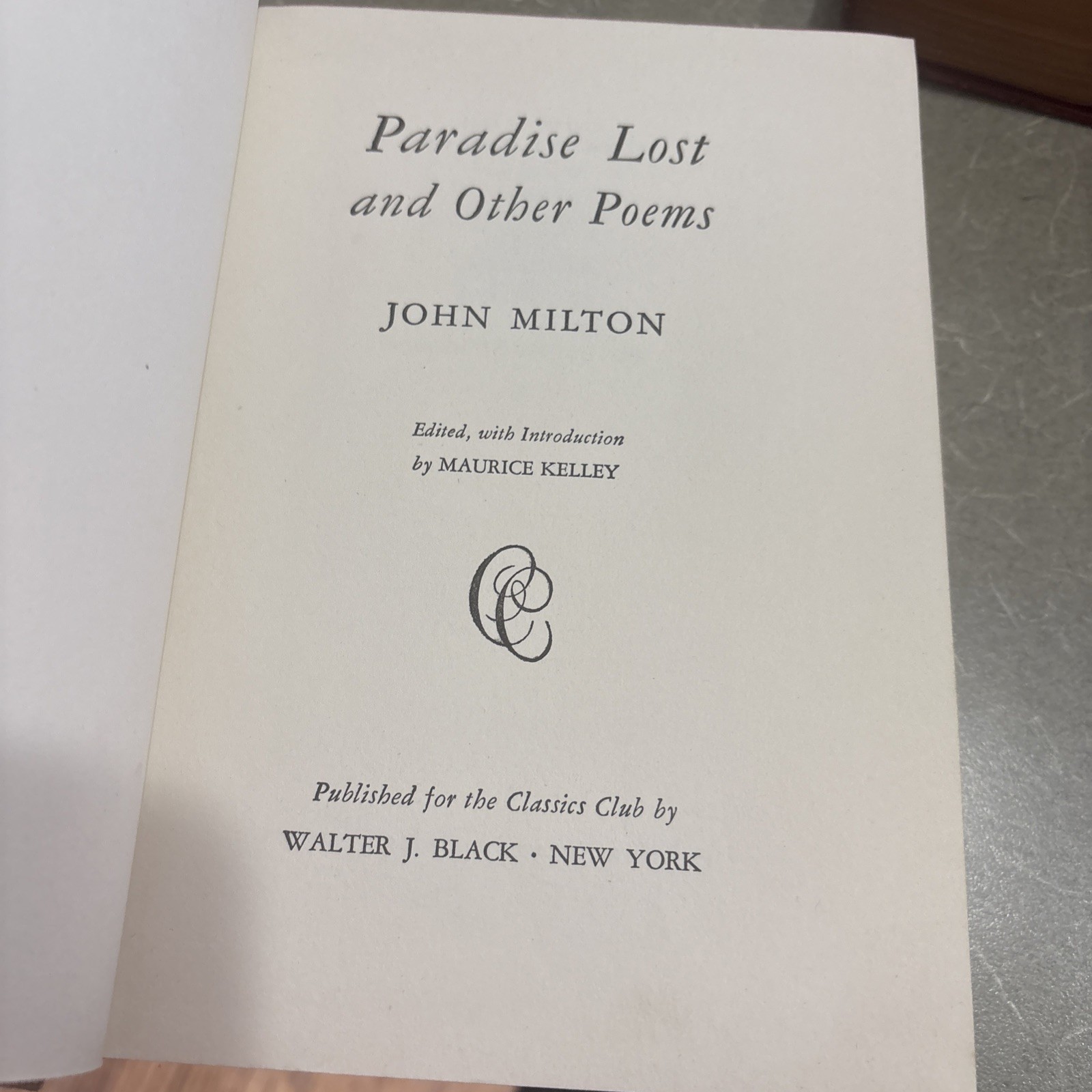 John Milton’s Antique Book Lot