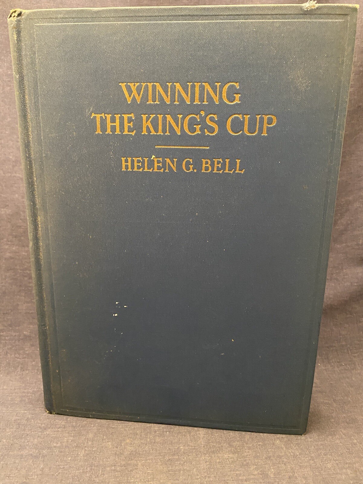 SIGNED 1928 Winning the King’s Cup Helen G Bell The Skipper ELENA Race to Spain