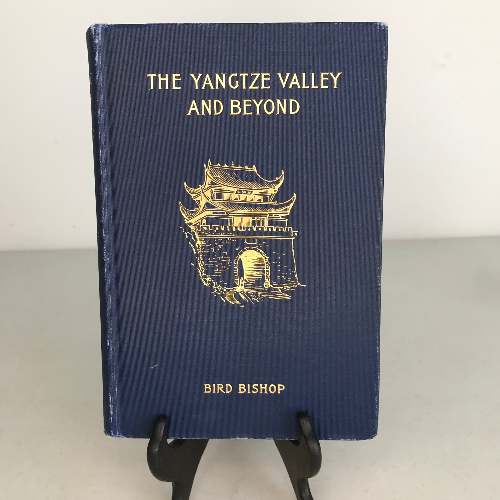 The Yangtze Valley and Beyond Vol I 1900 Bird Bishop 1st US edition Fold Out Map