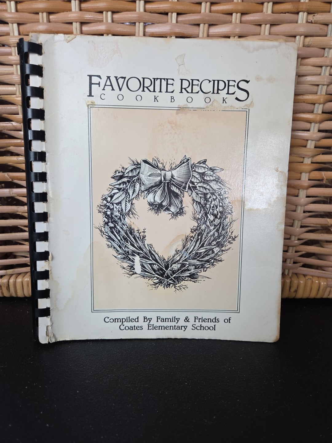 Coates Elementary School Cookbook Danville, Virginia Vintage Recipe Book Local