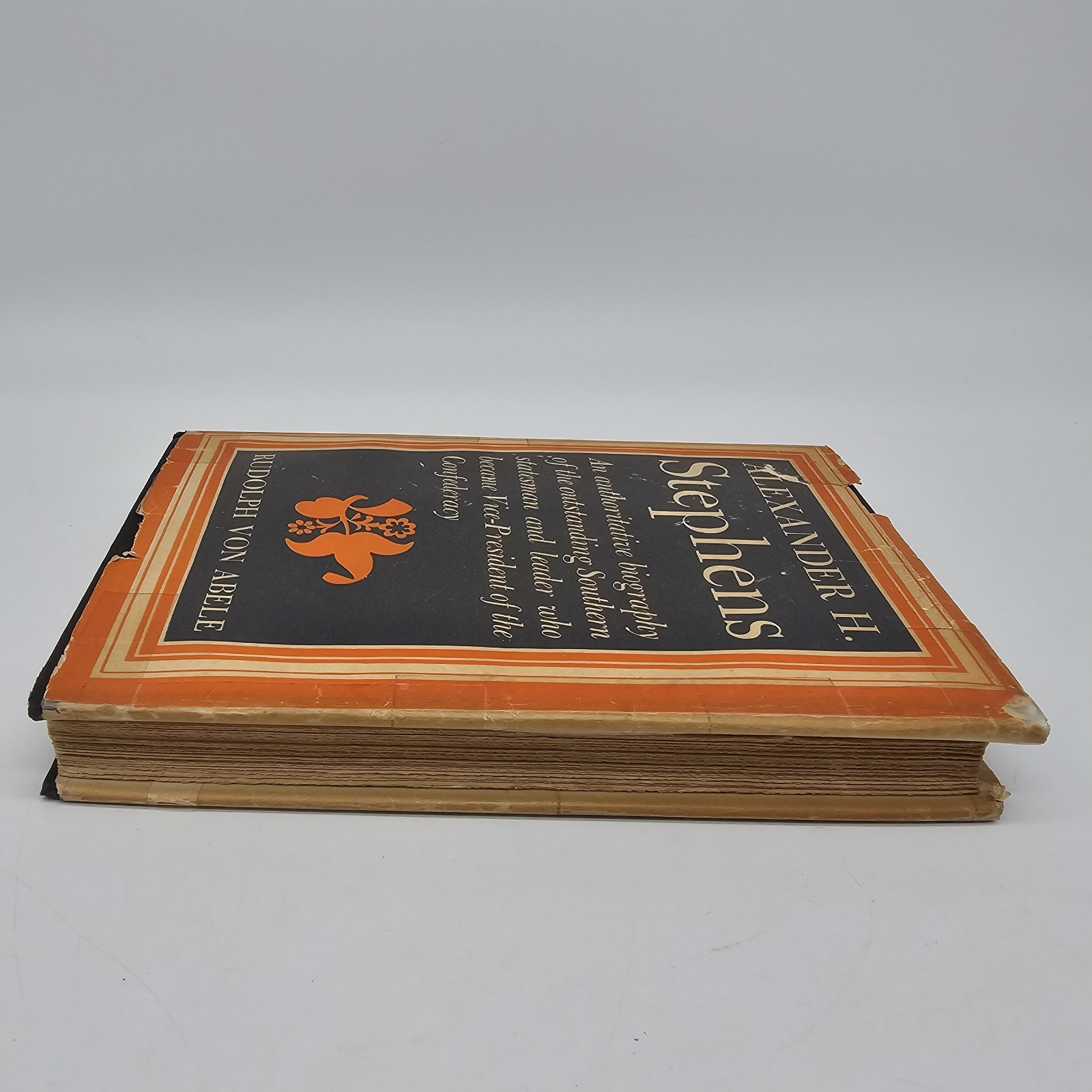 1946 Alexander H Stephens 1st Ed DJ Inscribed Congressman Robert G Stephens Jr