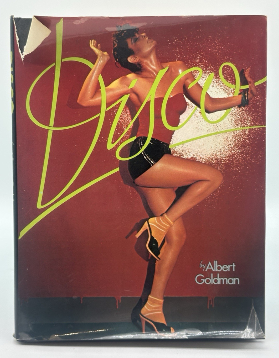 ELVIN JONES Signed Albert Goldman „Disco“ FIRST EDITION, „for Elvin & Keiko“