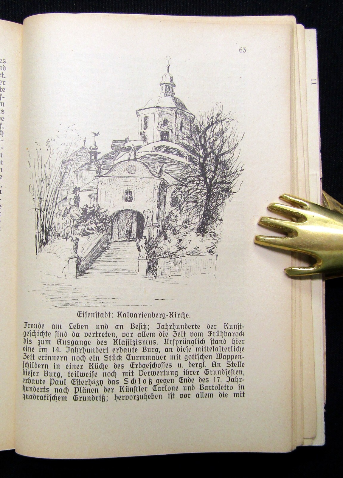 Hoffer Das Burgenland Ein Wegweiser zu seinen Schönheiten für Freunde 1926