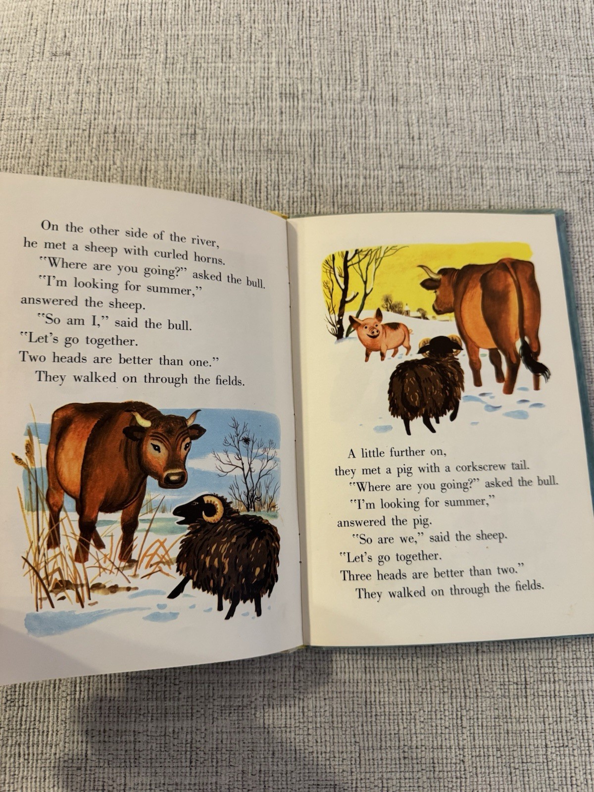 The Animals Search for Summer 1960 Golden Read-It-Yourself HC Gerda Muller