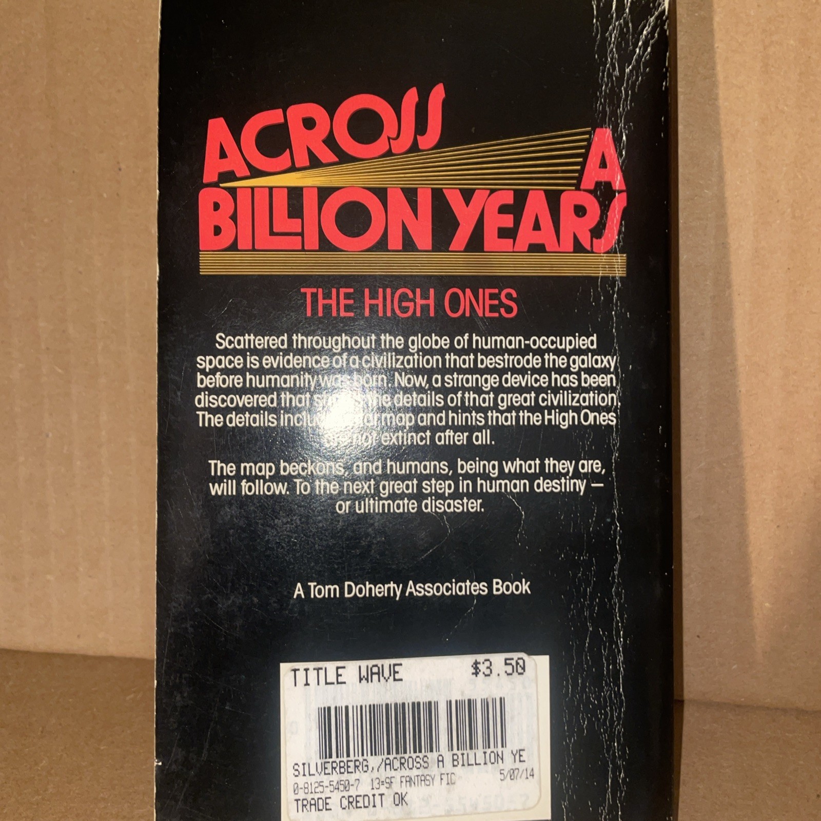 Across a Billion Years by Robert Silverberg