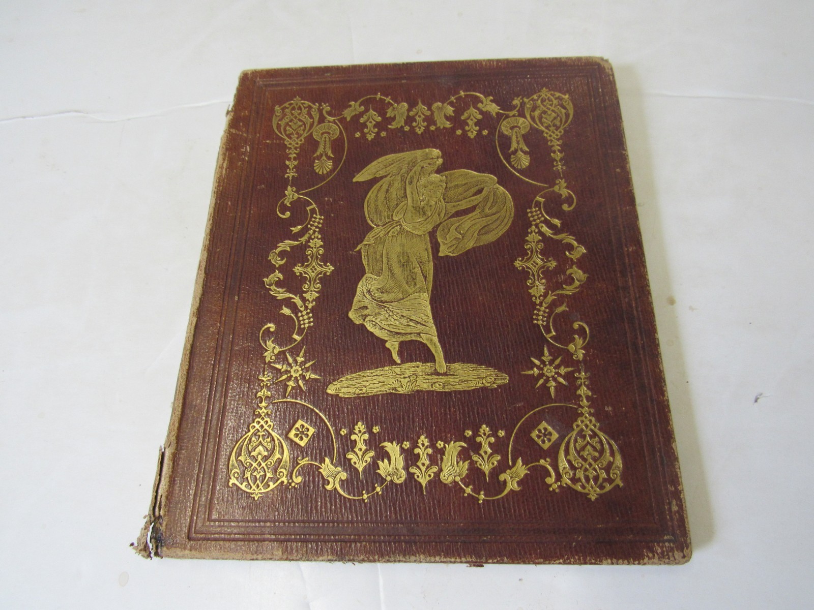 Antique 1800’s Album belonging to a girl named Matilda of Lebanon Maine