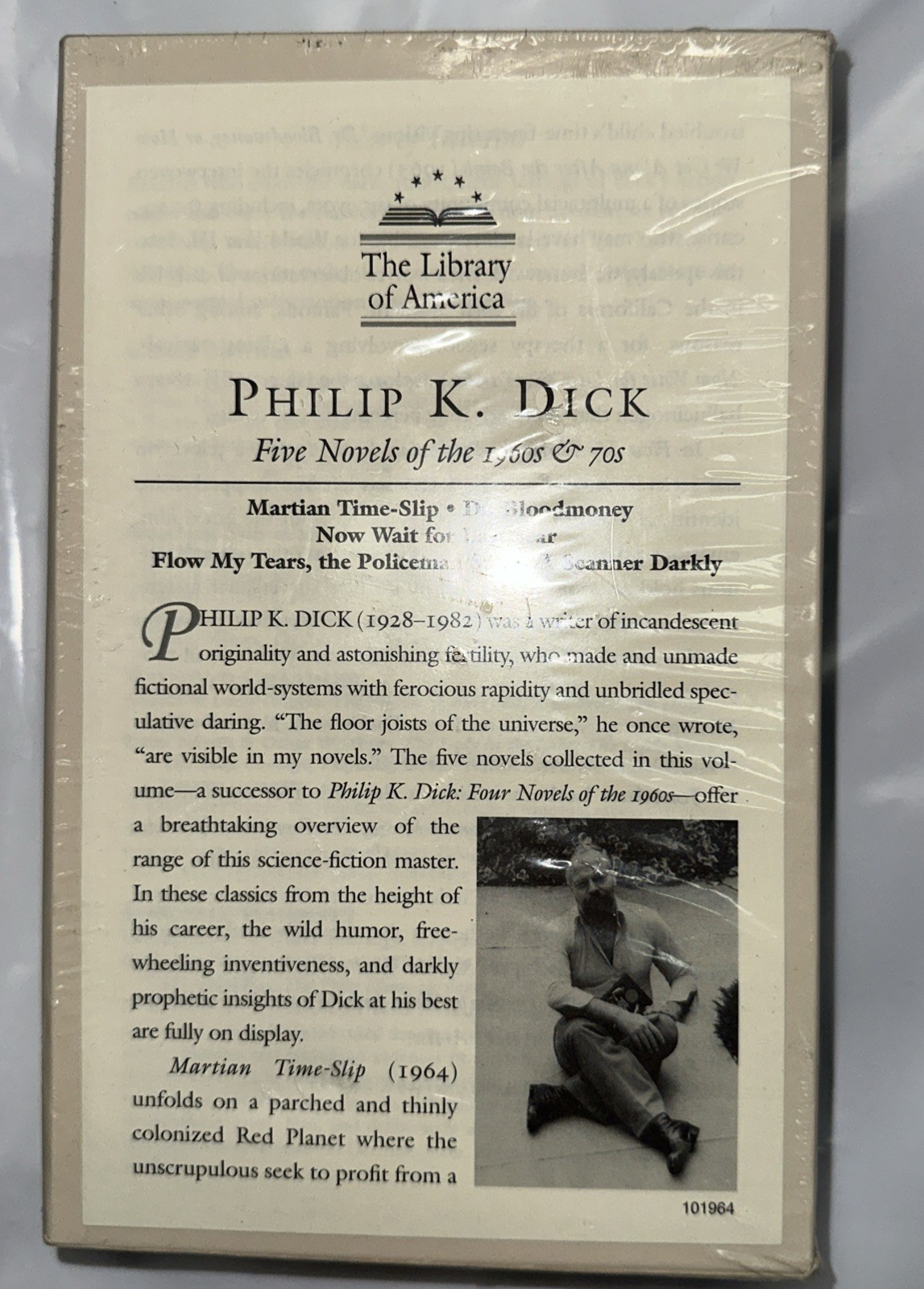 Philip K Dick: Five Novels of the 1960s & 70s, Library Of America-Sealed