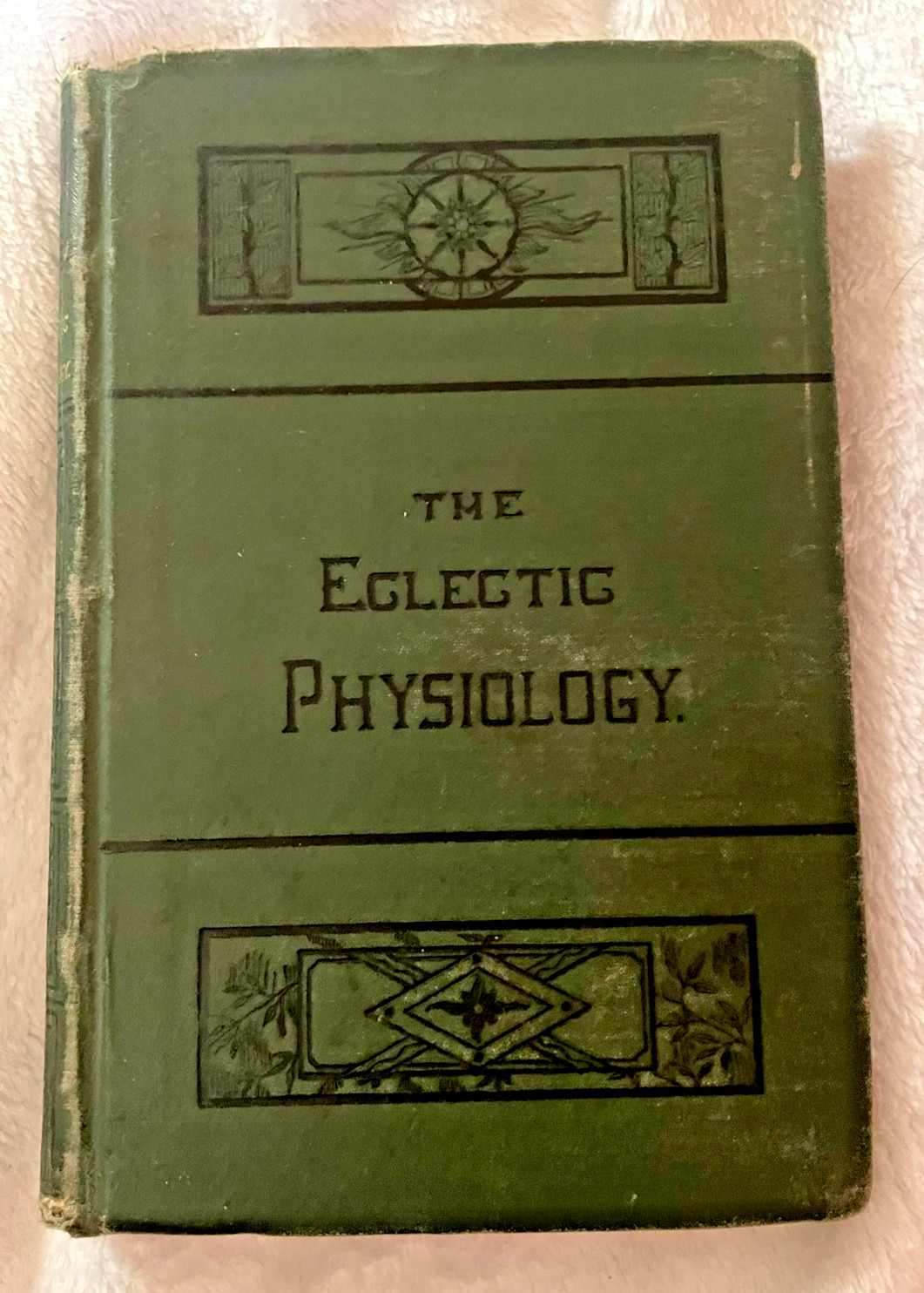 The Eclectic Physiology By Eli Brown MD – Rare Science Hardcover – 1884
