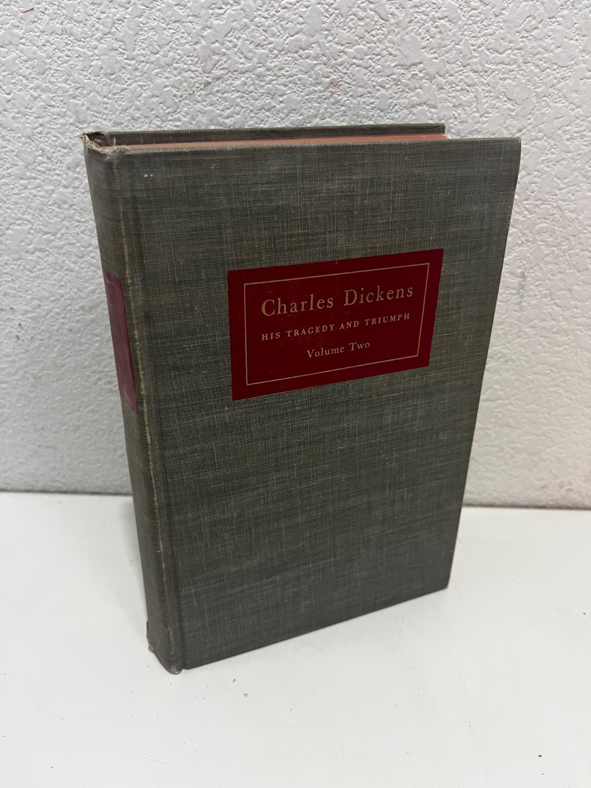 CHARLES DICKENS HIS TRAGEDY & TRIUMPH VOL. II BY EDGAR JOHNSON 1952 HRDCVR