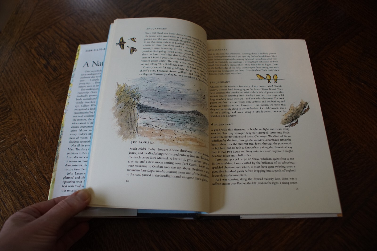 Adams,R. A Nature Diary. Profusely illustrated in colour & line by John Lawrence