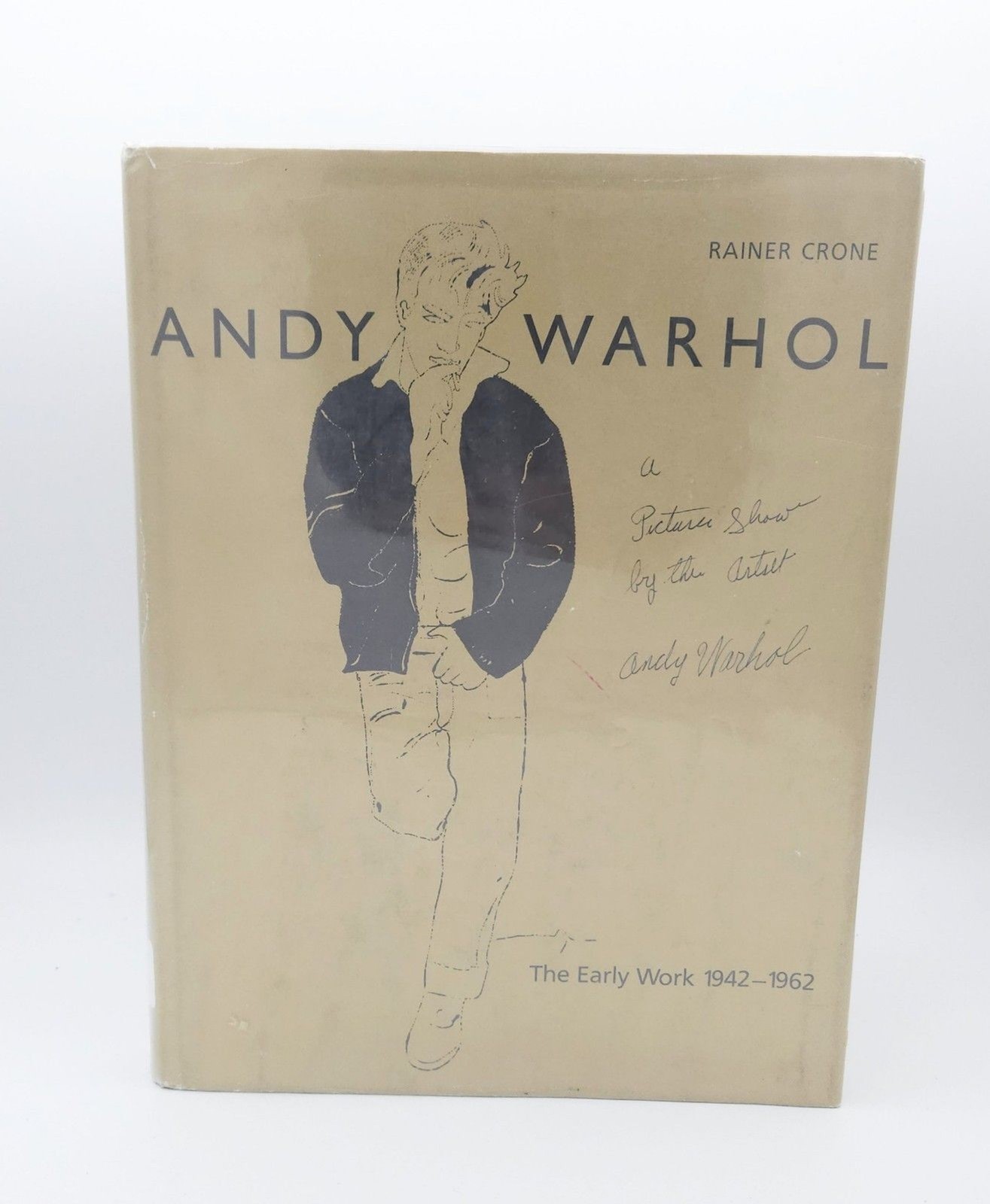Andy Warhol Early Work 1942-1962 Rainer Crone 1987 1st Ed HC DJ Ex-Library