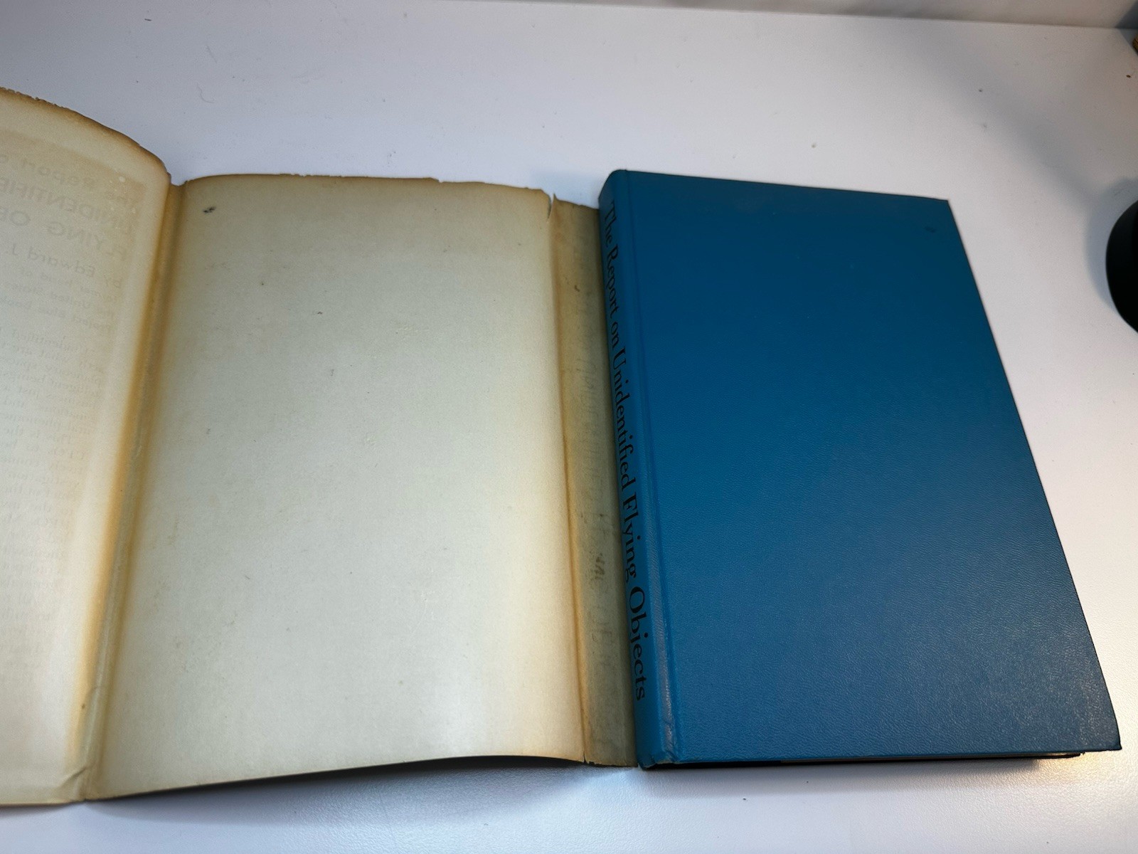1956 Report on Unidentified Flying Objects Edward Ruppelt Signed Chad Palmer