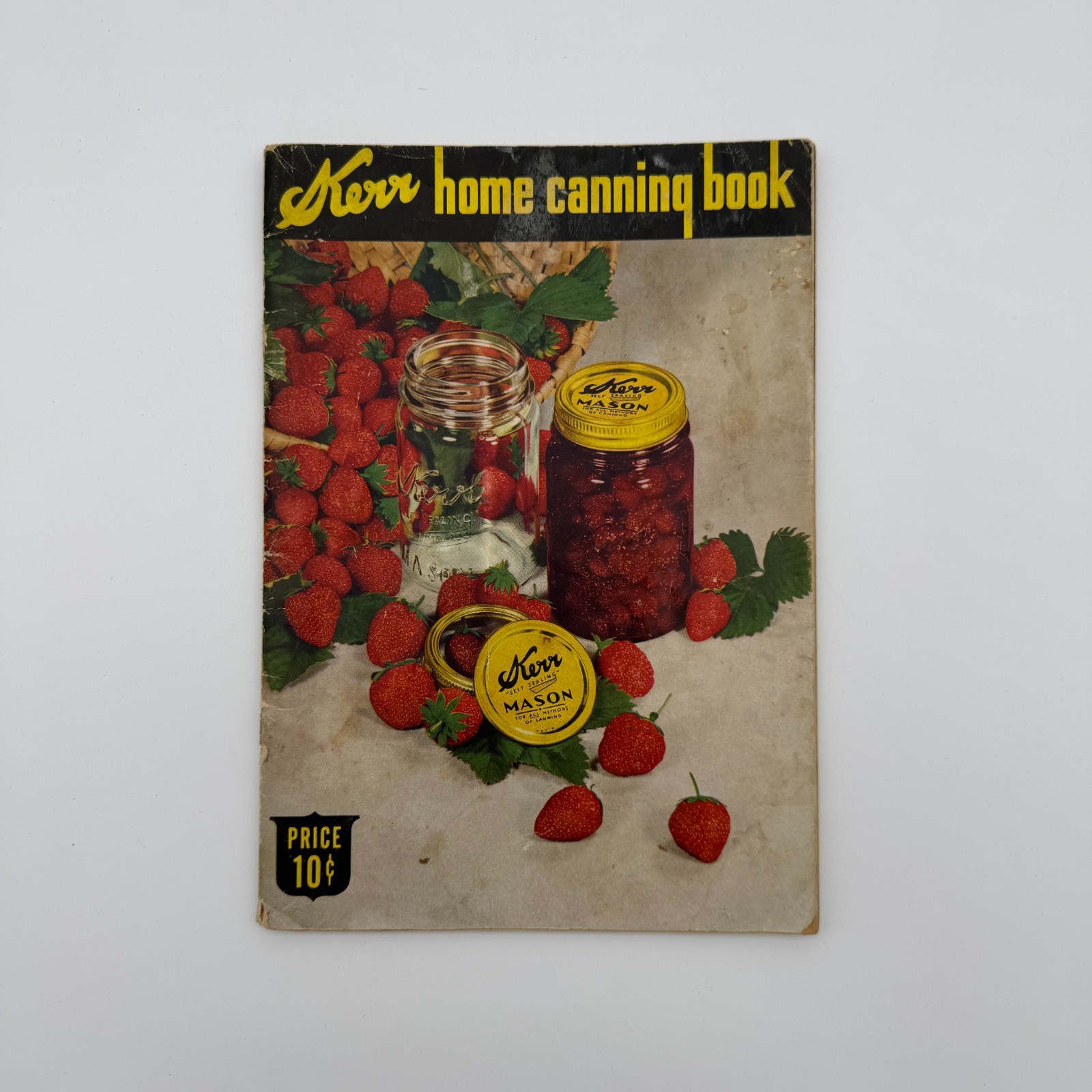 1944 Vintage Kerr Home Canning/ Recipes Book