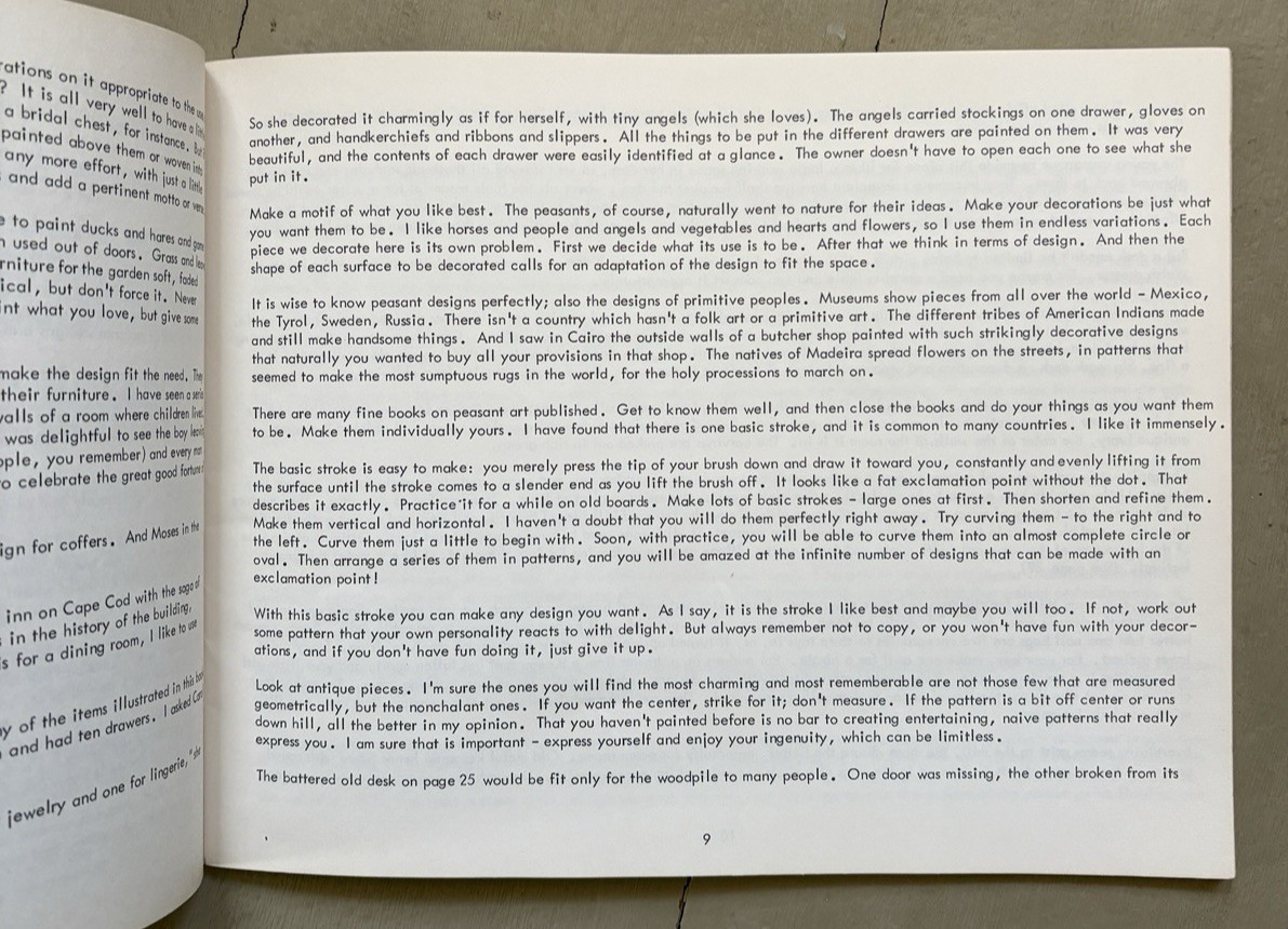 Priscilla Hauser Presents The Peter Hunt Workbook Tole Folkloric Provincetown