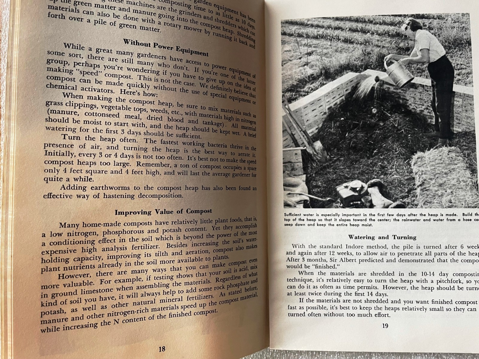 Vintage “…Make Compost in 14 Days” Gardening Booklet ~ Mid Century Guide