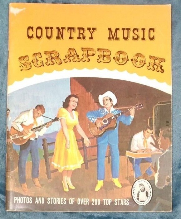 Country Music Scrap Book – 16th Edition – Young Hank Williams Jr. 1967 Free ship