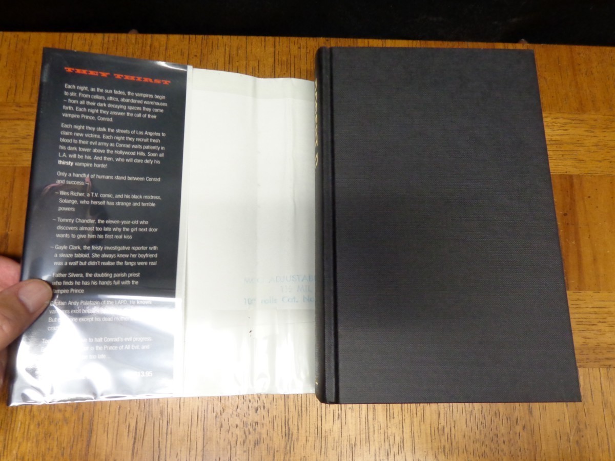 THEY THIRST By Robert McCammon 1990 !st Hardcover Edition