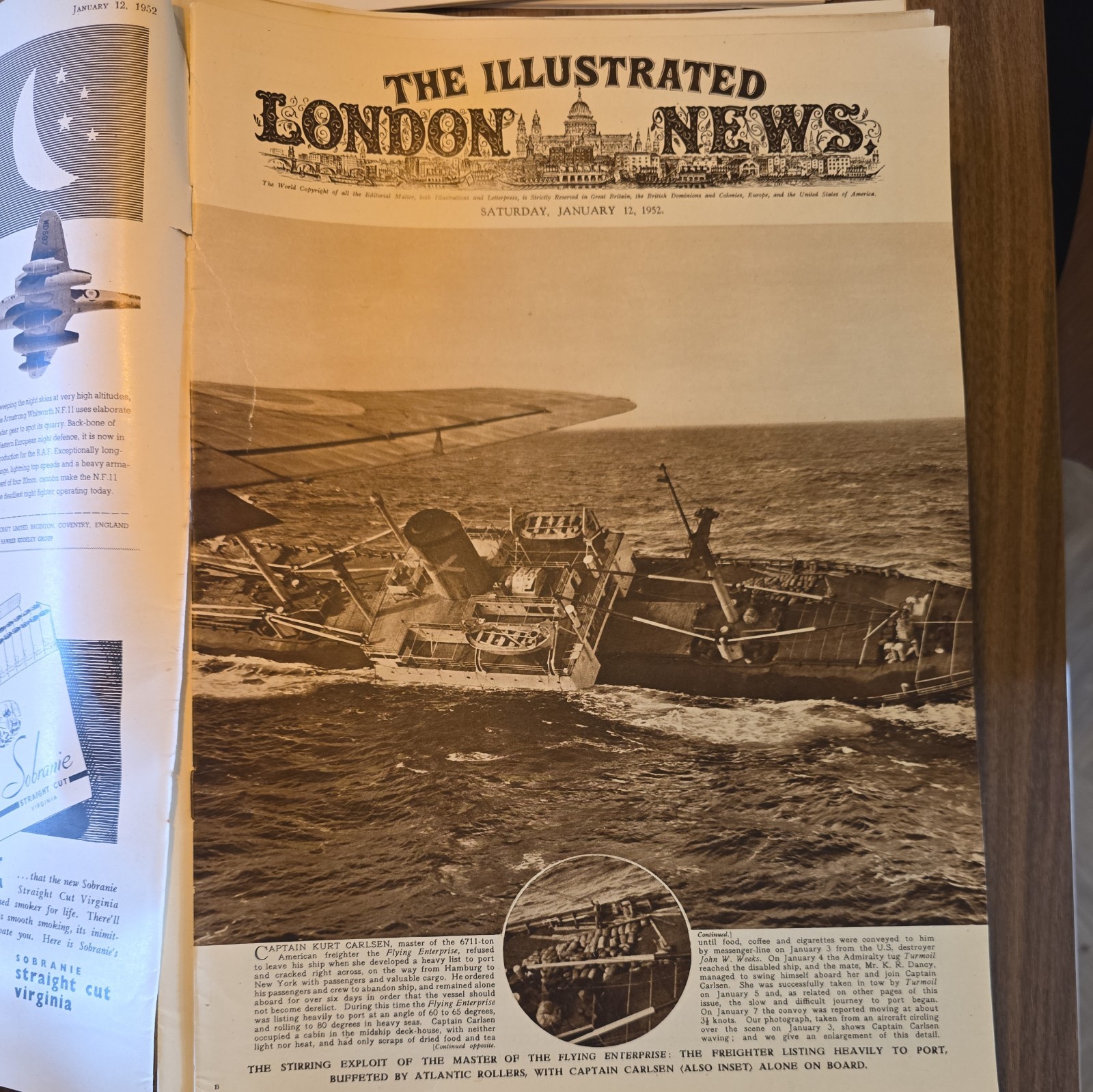 49 x The Illustrated London News – 1952 (1940’s to 60’s) – Inc Royalty Interest