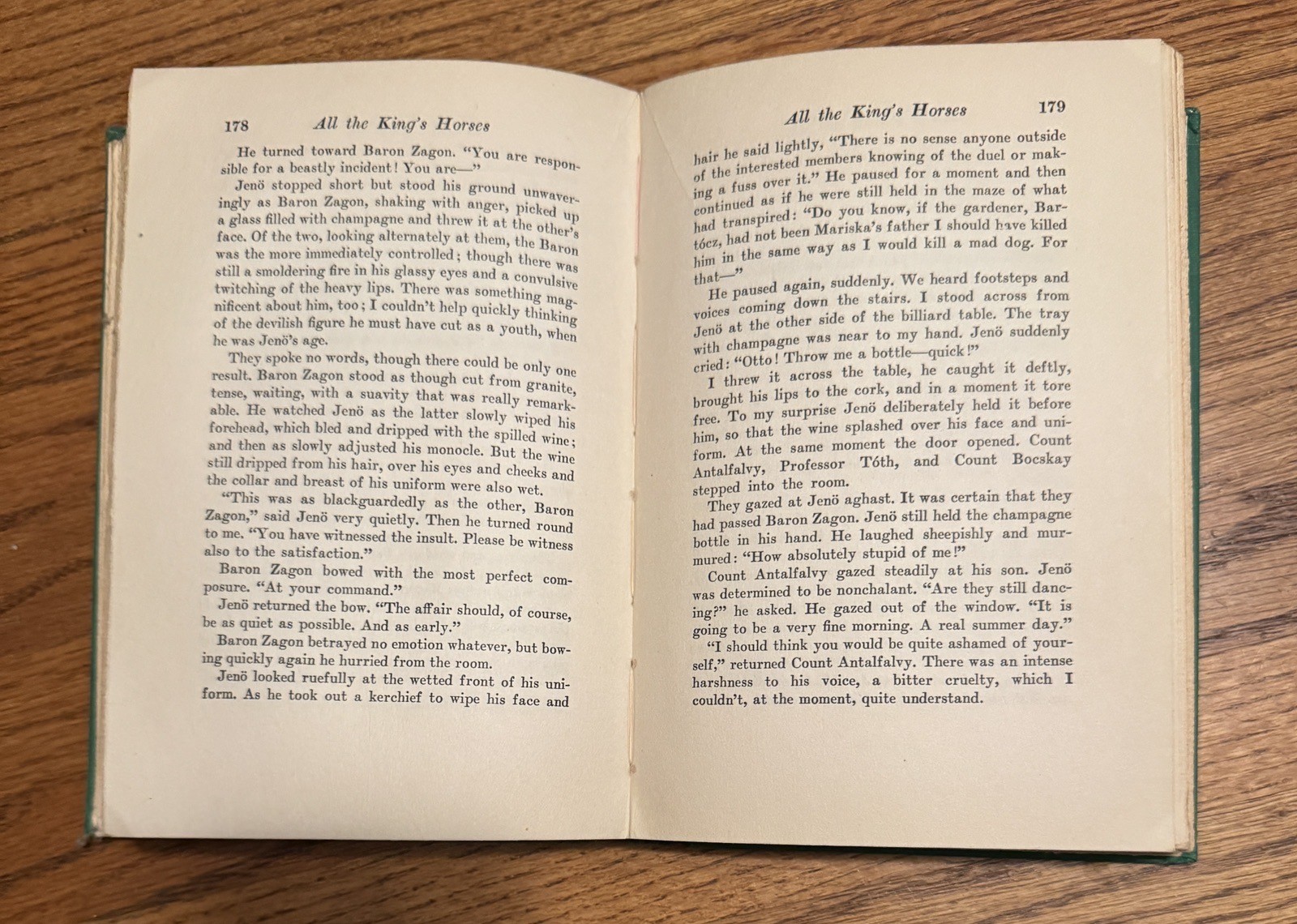 Signed 1928 True First Edition LOUIS STEVENS ALL THE KING’S HORSES
