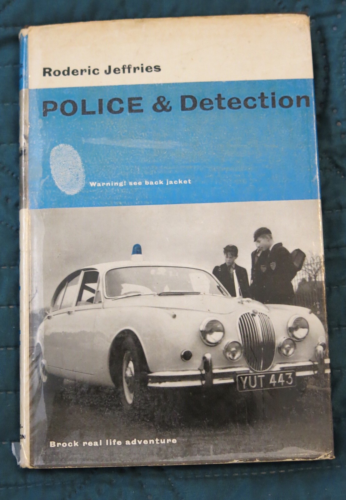 Police & Detection by Roderic Jeffries – 1st edition 1962 Real Life Adventures