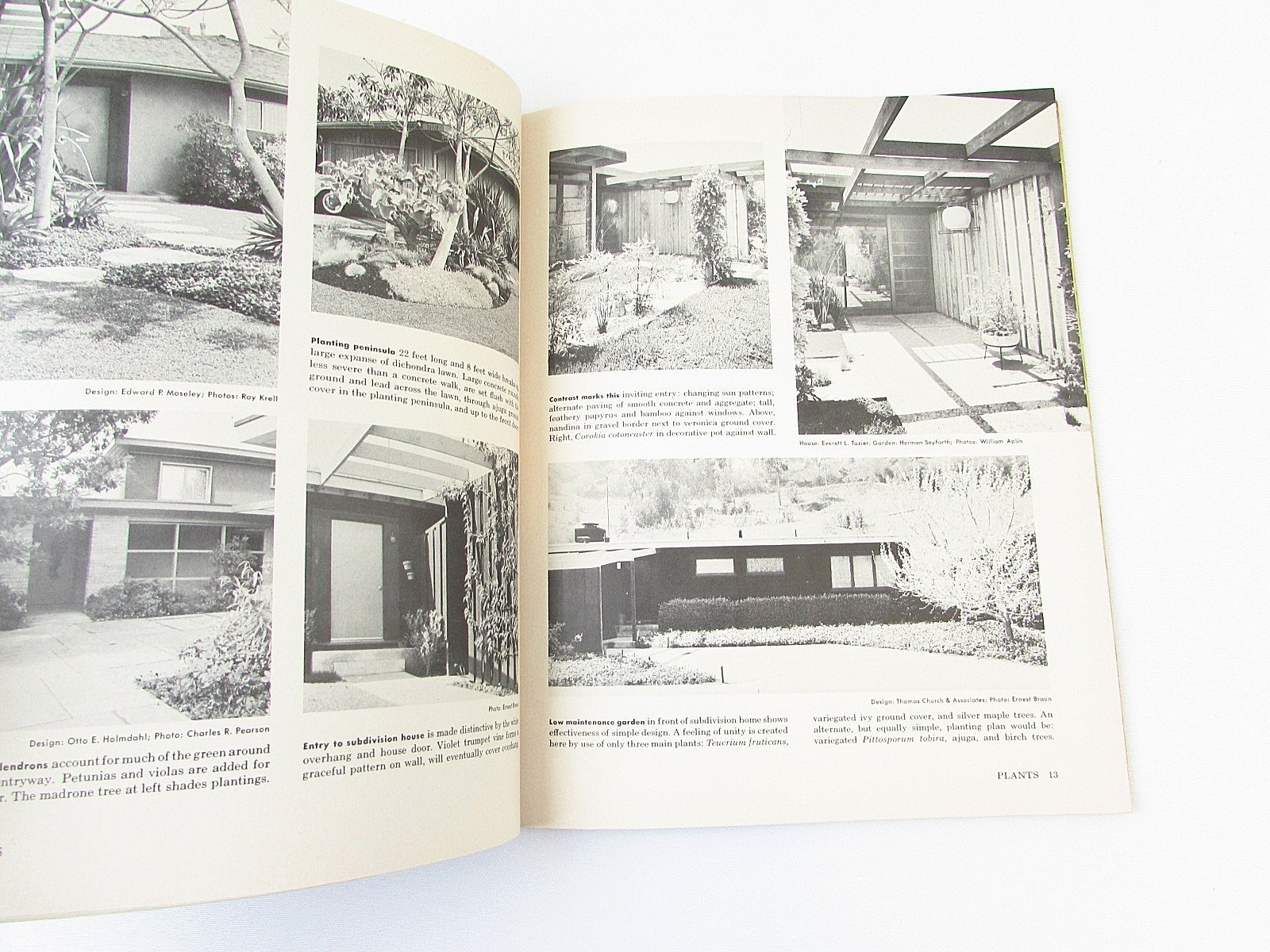 Sunset Ideas for Entryways & Front Gardens 1961 PB Mid-Century Design